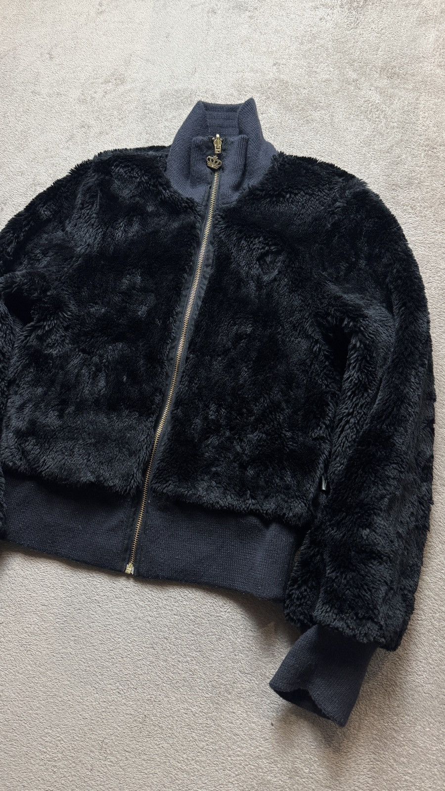 Le Grande Bleu (L.G.B.) Adidas Missy Elliot Faux Fur Jacket lgb y2k playboi y-3 Size M / US 6-8 / IT 42-44 - 3 Thumbnail
