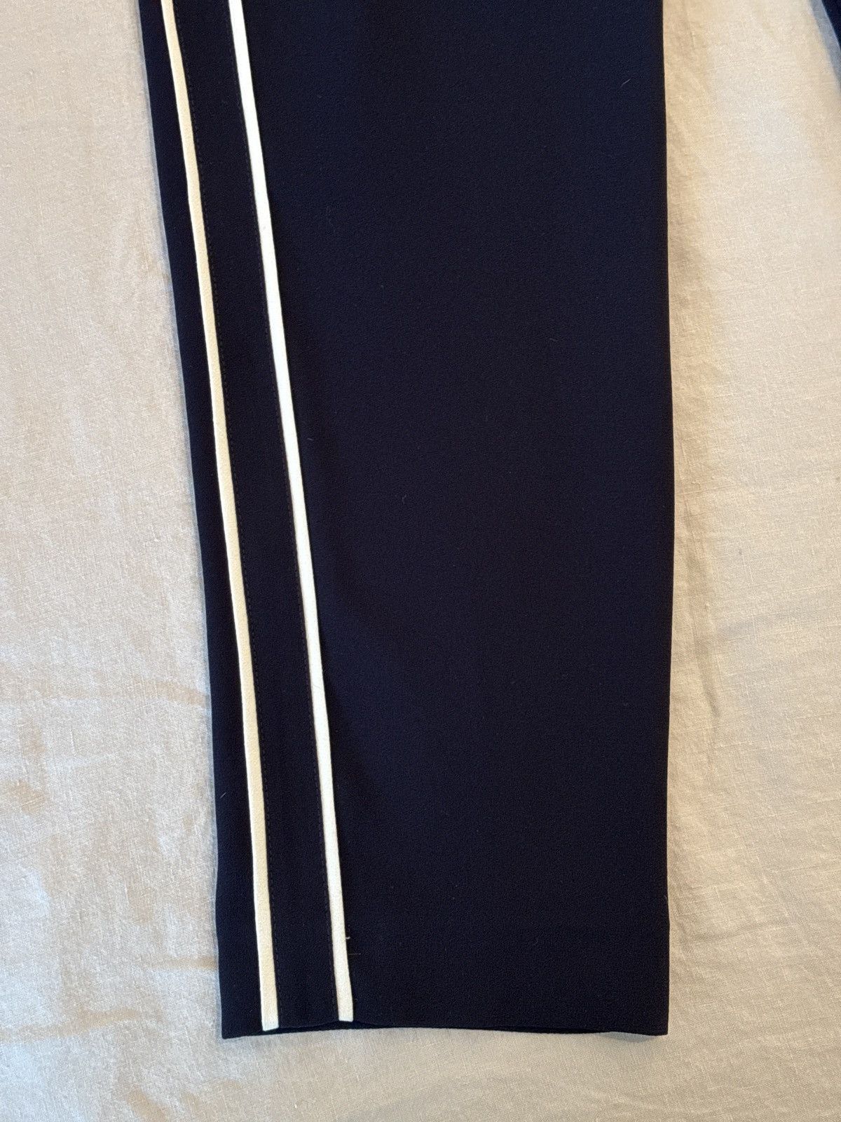 Whistles Whistles Navy Pants with White Stripes on Sides Size 27" / US 4 / IT 40 - 2 Thumbnail