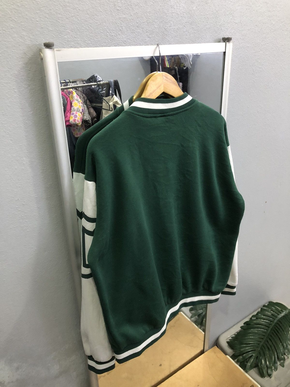 Other Vintage Chicago 23 Green White Varsity Jacket Size US M / EU 48-50 / 2 - 13 Thumbnail