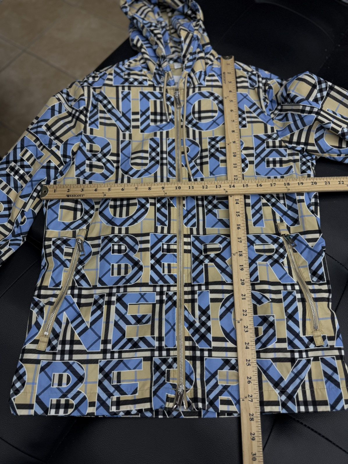 Burberry BURBERRY LONDON ZIP UP JACKET NYLON BLUE SIZE (XS) AUTHENTIC Size US XS / EU 42 / 0 - 13 Thumbnail