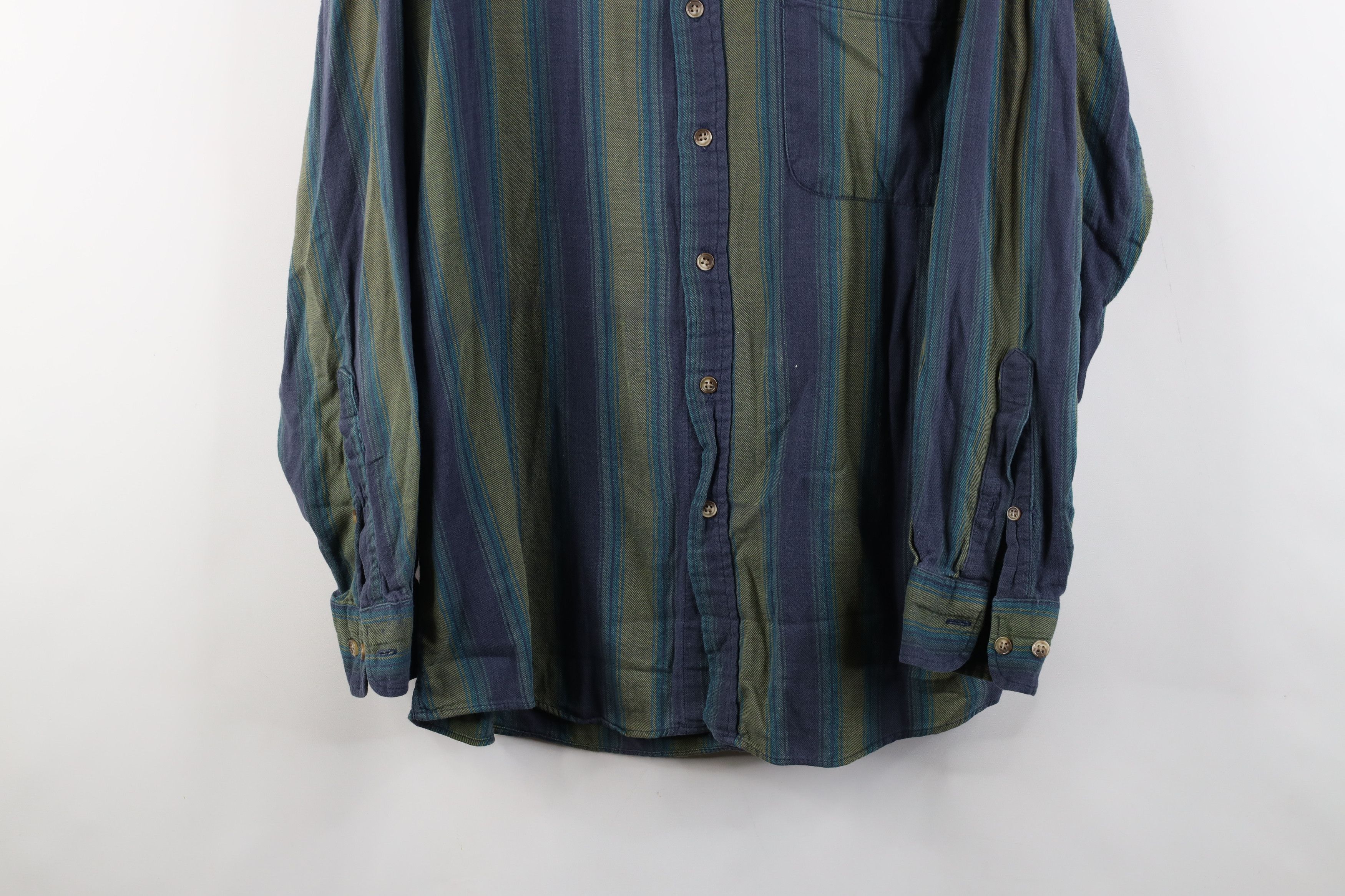 Vintage Vintage 90s Streetwear Single Needle Flannel Button Shirt Size US XL / EU 56 / 4 - 3 Thumbnail