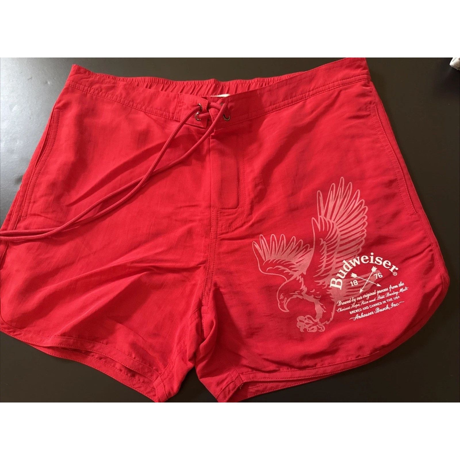 Pacsun Budweiser Swim Trunks From PacSun Size Medium Size US 34 / EU 50 - 1 Thumbnail