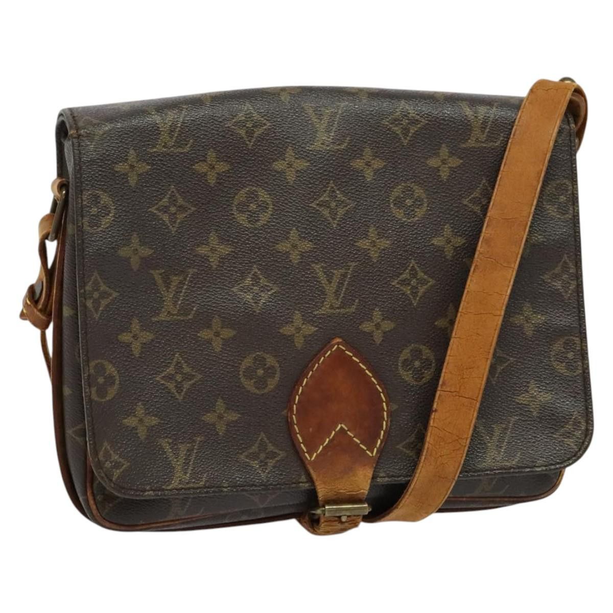 Louis Vuitton LOUIS VUITTON Monogram Cartouchiere GM Shoulder Bag M51252 Size ONE SIZE - 1 Thumbnail