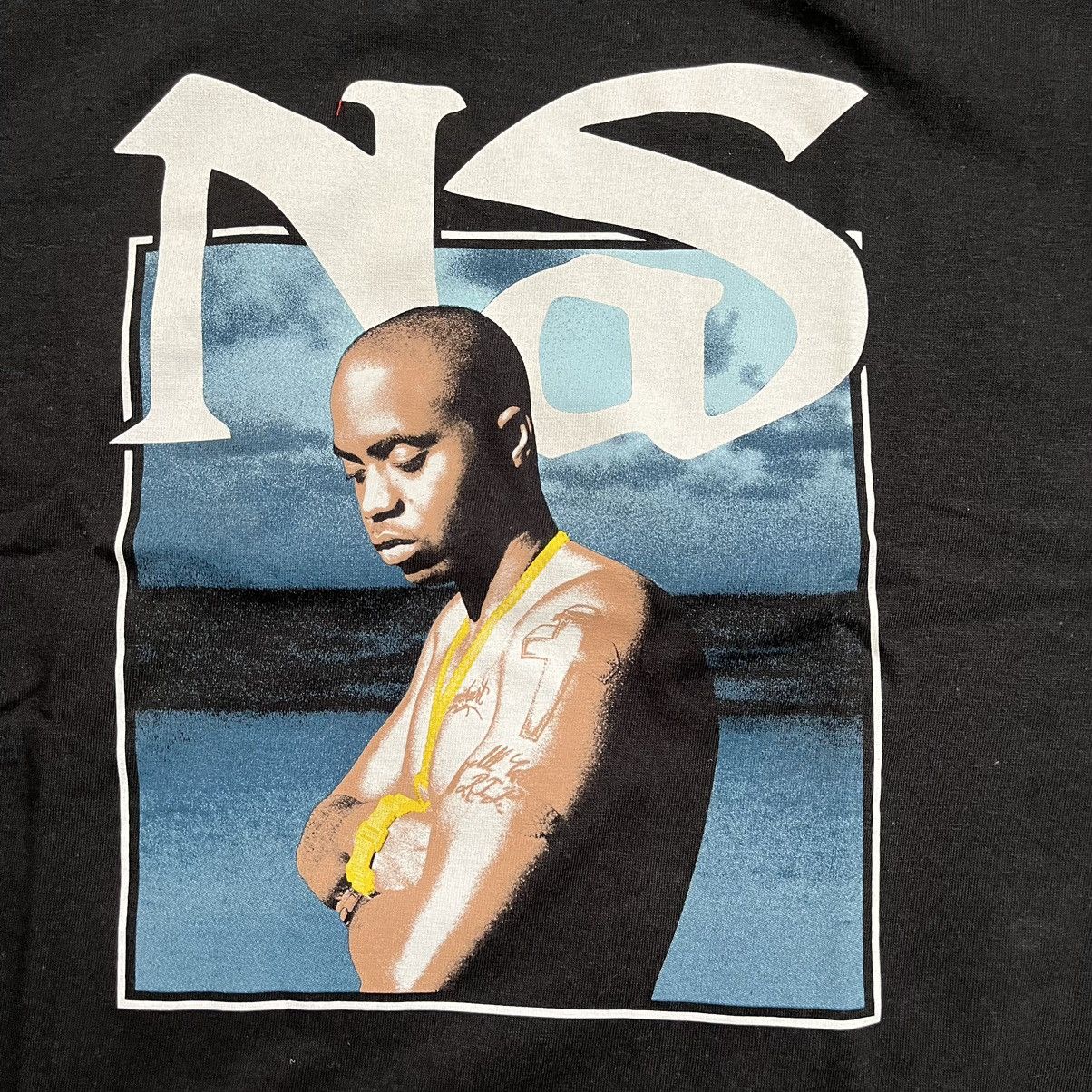 Nas × Wu-Tang Clan 🔴Nas Shirt Size XL God’s Son Black Tshirt Hip-Hop Size US XL / EU 56 / 4 - 10 Thumbnail
