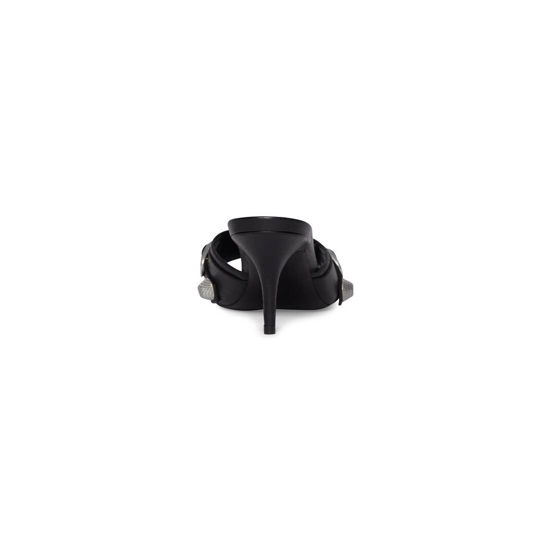 Balenciaga o1w1db10625 Cagole 70mm Sandals in Black Size US 8 / IT 38 - 6 Thumbnail