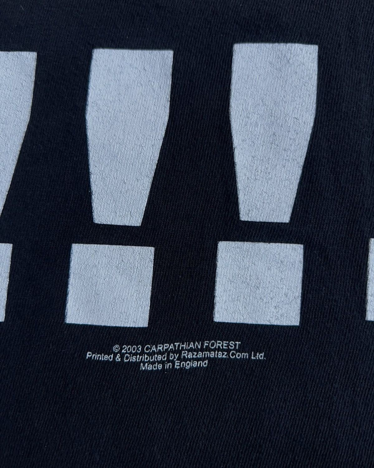 Band Tees × Vintage 2000s Carpathian Forest F*ck You All Band Tee Size US XL / EU 56 / 4 - 5 Thumbnail