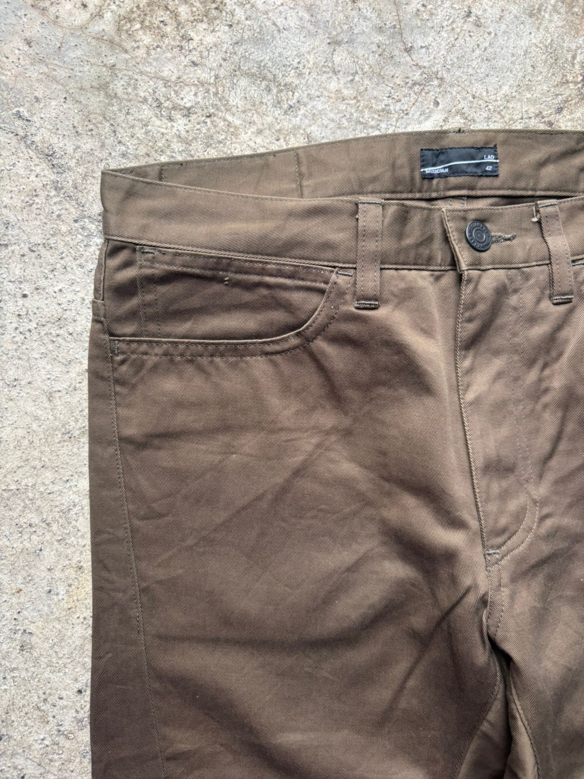 Lad Musician 2000s Lad Musician Twisted Slim Pants Size US 28 / EU 44 - 3 Thumbnail