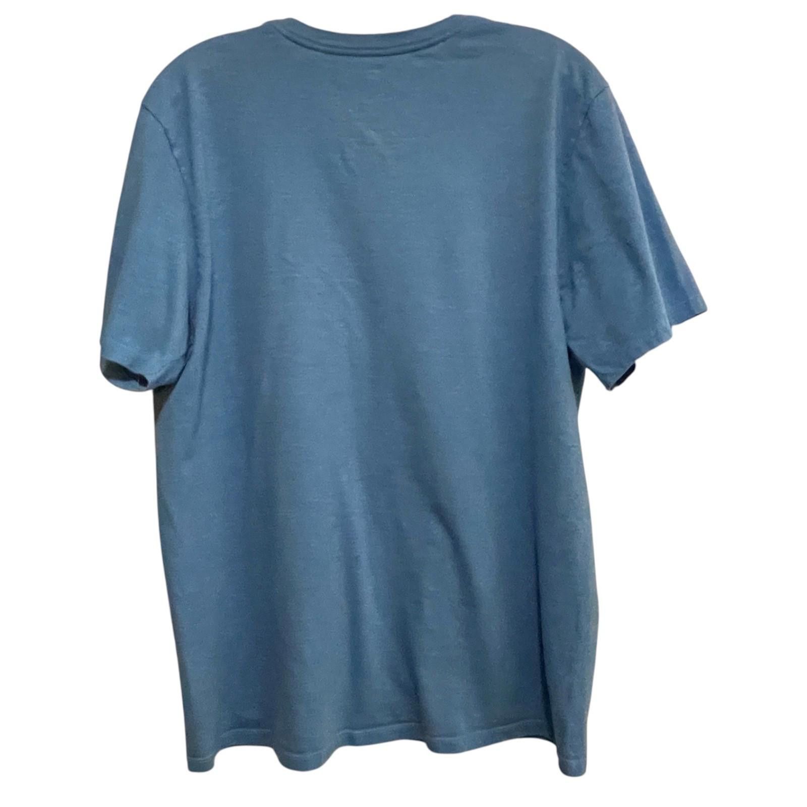Hurley Hurley Men’s Lg Blue Graphic T-Shirt Size Logo Tee Excellent Size US L / EU 52-54 / 3 - 4 Thumbnail