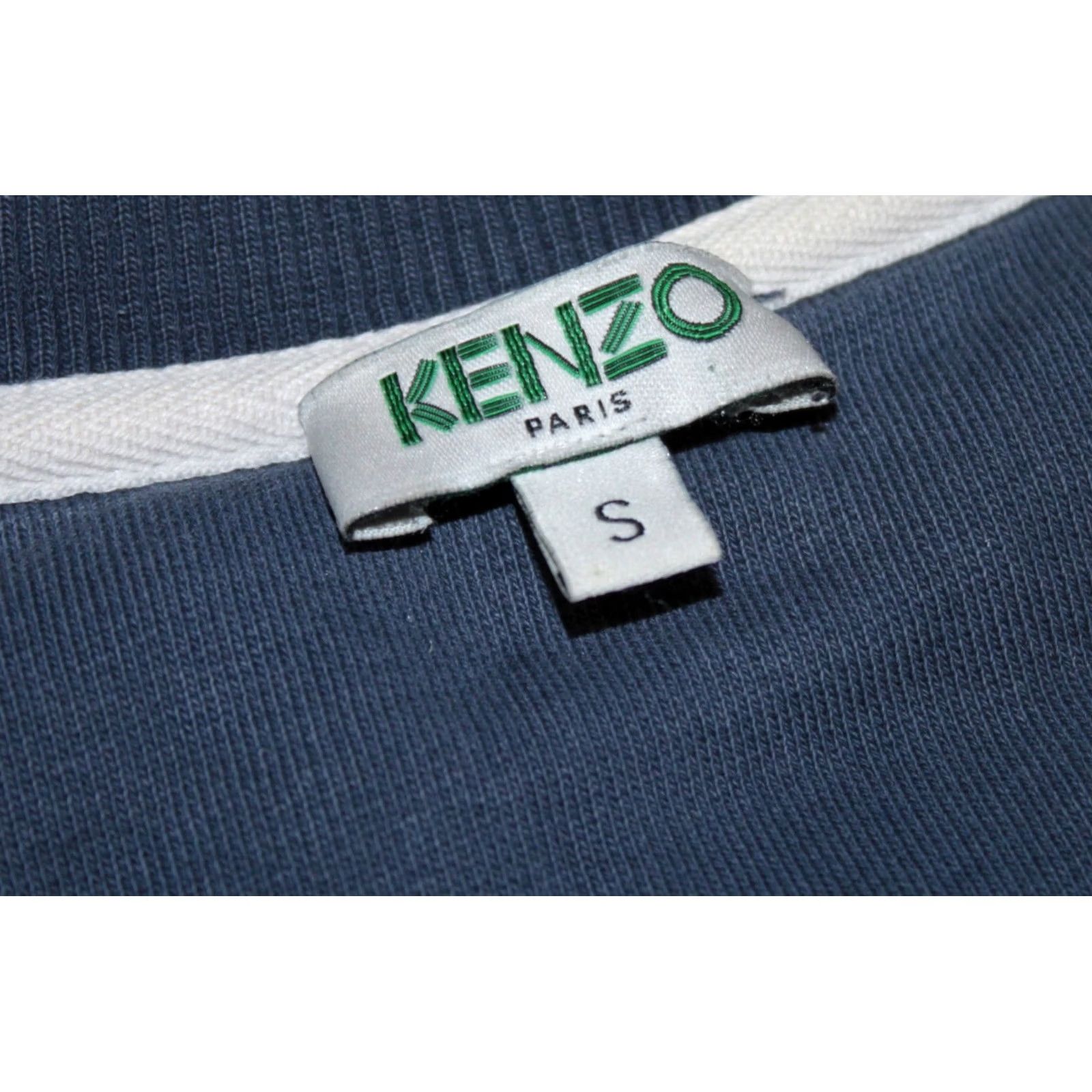 Kenzo Kenzo womens jumper Size S Blue Size S / US 4 / IT 40 - 4 Thumbnail