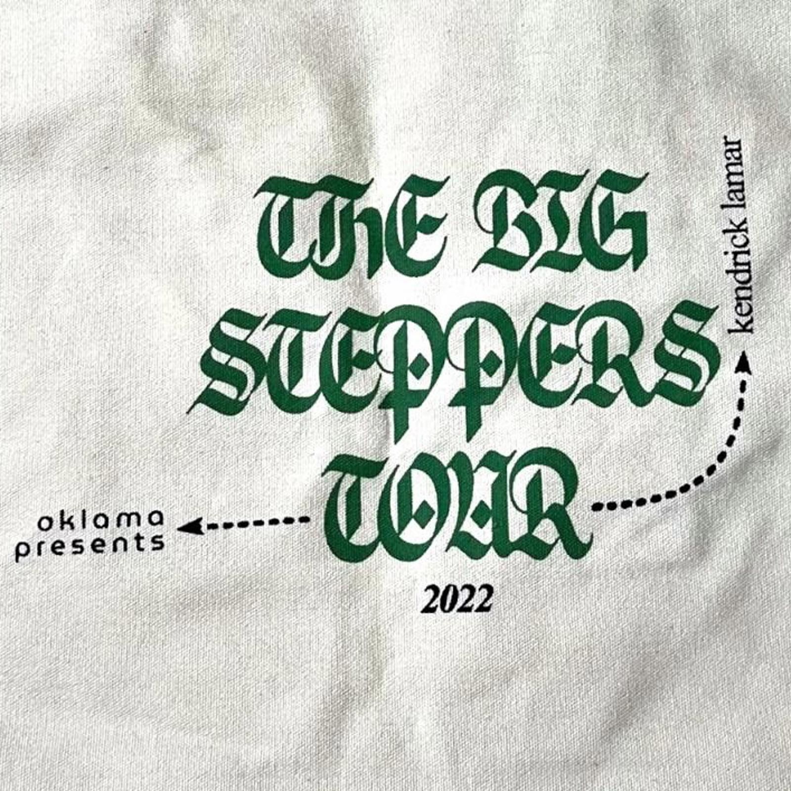 Kendrick Lamar NWOT Kendrick Lamar Big Steppers Tour 2022 Tote Bag Unisex Size ONE SIZE - 4 Thumbnail