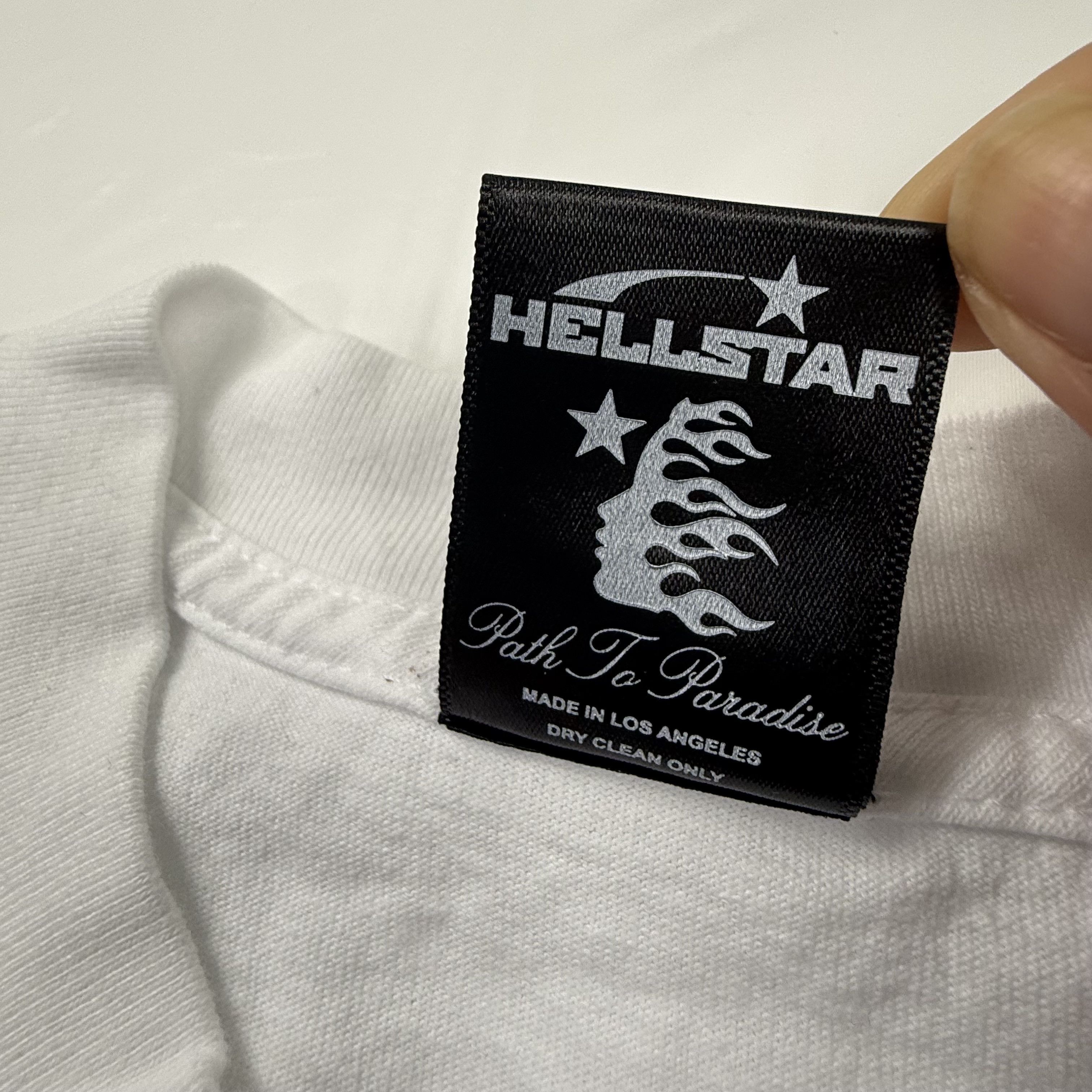 HELLSTAR Hellstar Victory Within White Long Sleeve Shirt Overseas XL Size US XL / EU 56 / 4 - 7 Thumbnail