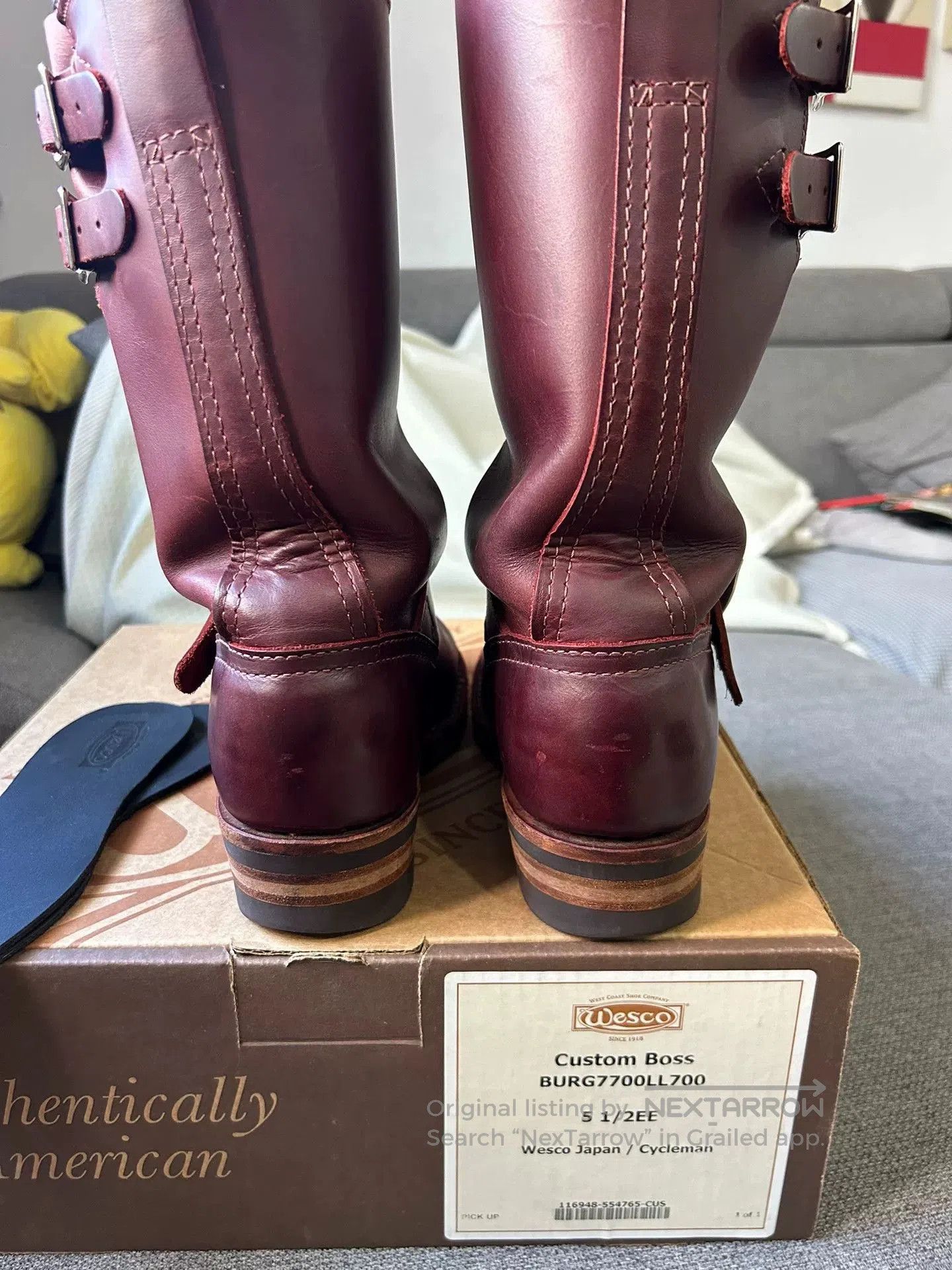 WESCO Wesco Limited Edition Engineer Boots. Size US 5.5 / EU 38 - 6 Thumbnail