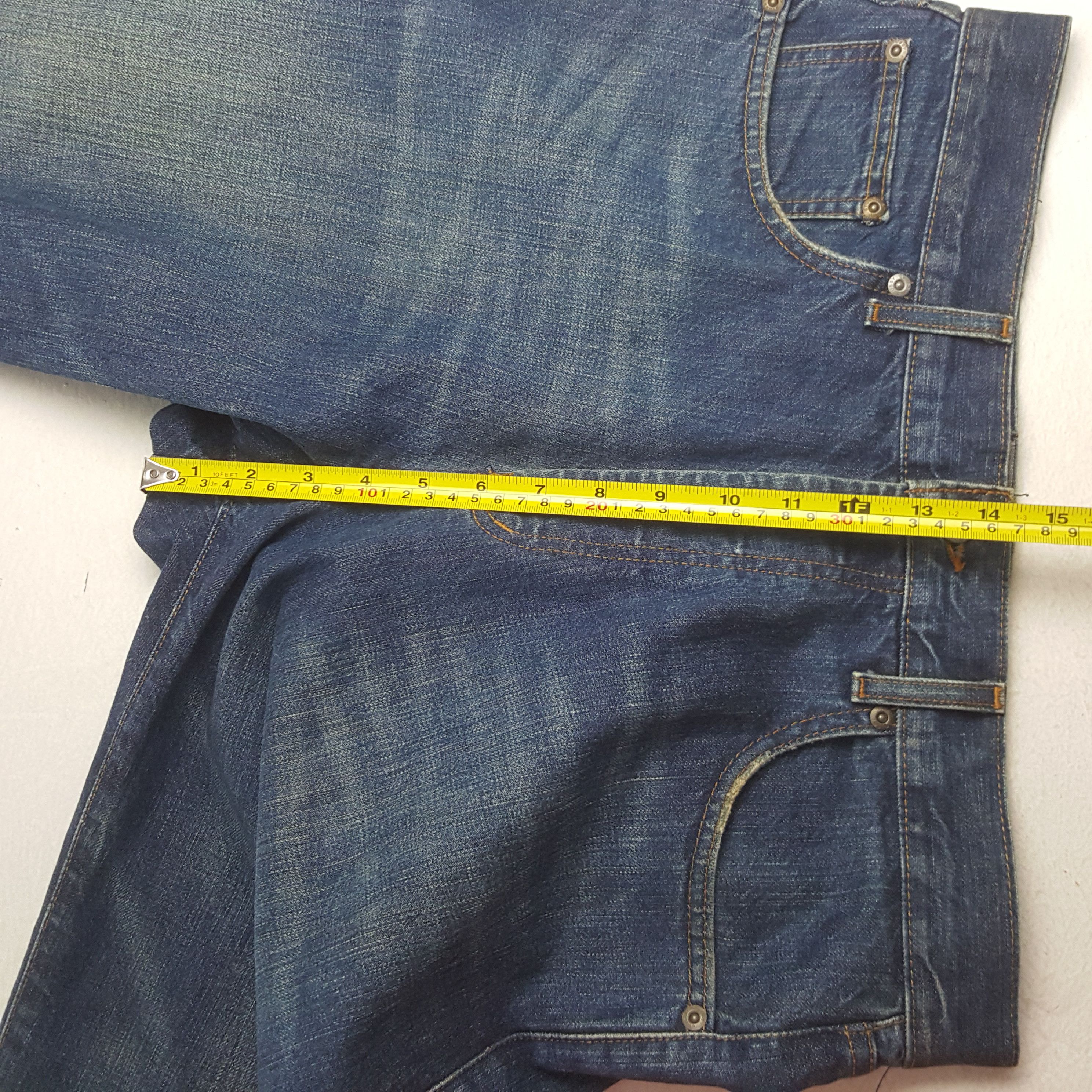 Stussy × Vintage Vintage Stussy Garment Workgear Custom Logo Denim Jeans Size US 33 - 8 Thumbnail