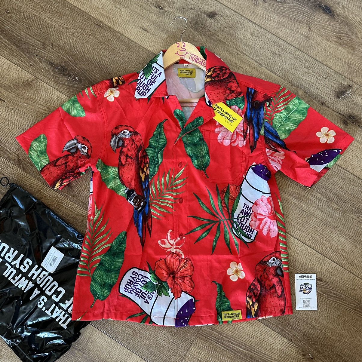 Awful Lot of Cough Syrup Awful lot of cough syrup hawaii red button up M Size US M / EU 48-50 / 2 - 1 Thumbnail