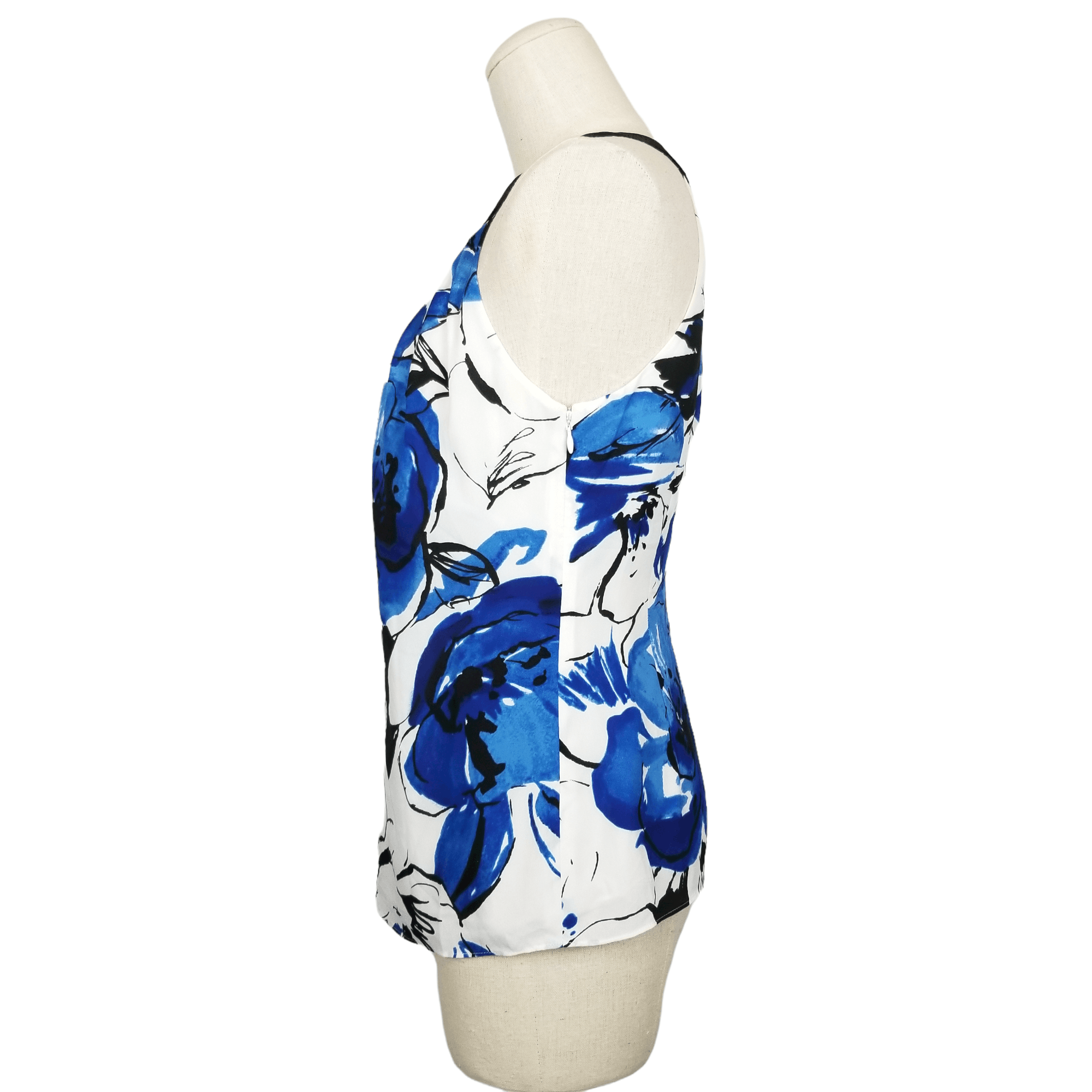 Other Coast Bold Floral Print Blouse Tank Sz 8 UK Size S / US 4 / IT 40 - 3 Thumbnail