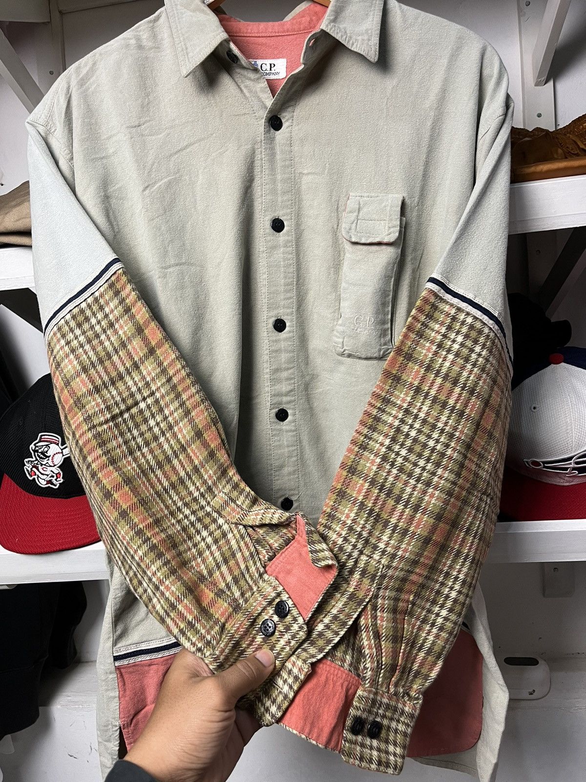 C.P. Company × Vintage Vintage C.P. COMPANY Rare Shirt Size US M / EU 48-50 / 2 - 5 Thumbnail