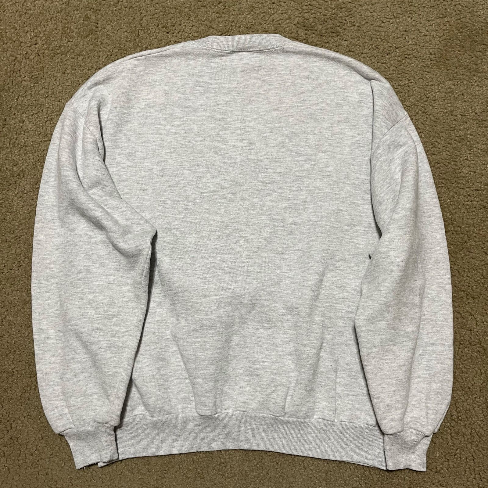 Jerzees Vintage OLE MISS Rebels Jerzees X Russell Grey Crewneck Larg Size US L / EU 52-54 / 3 - 2 Thumbnail