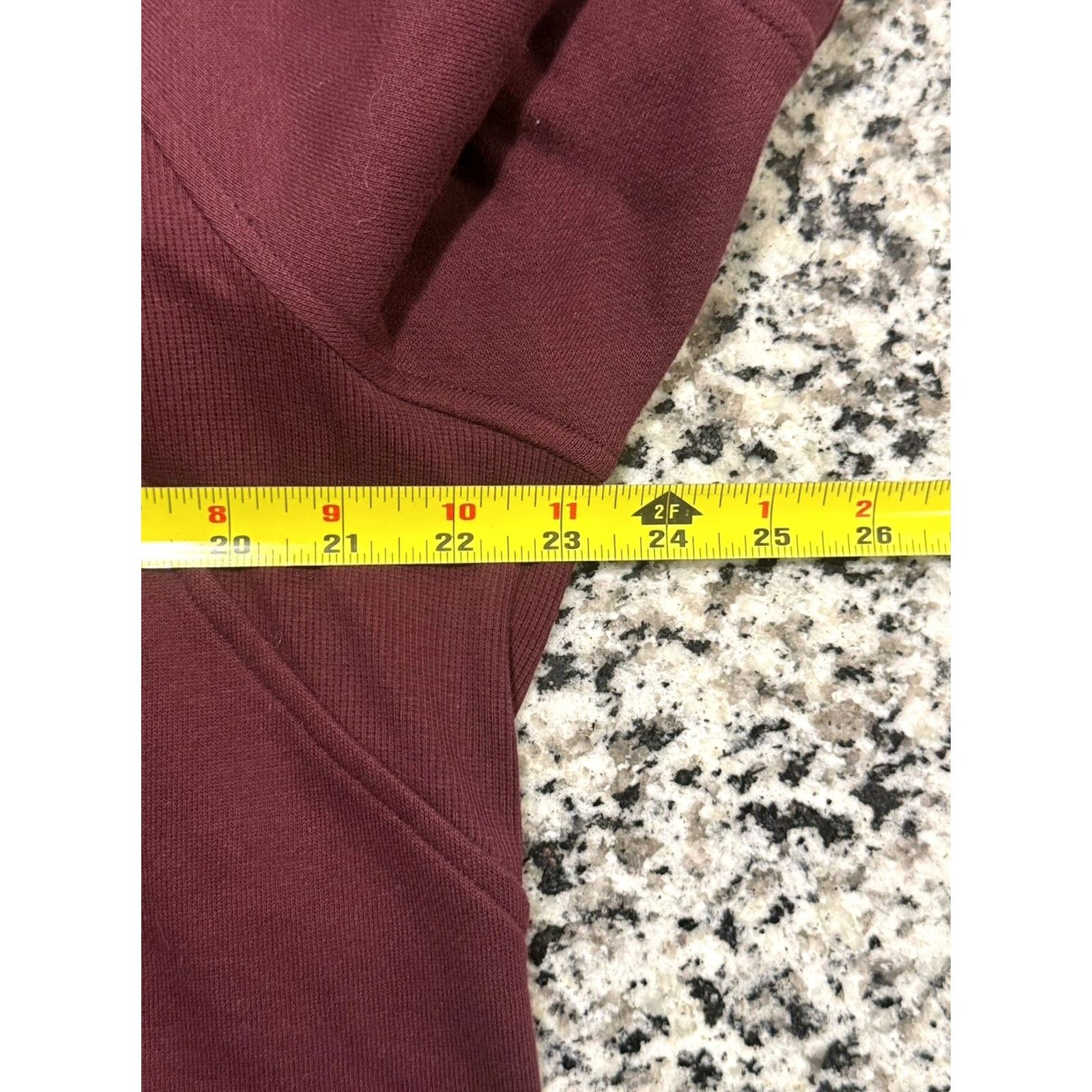 Lululemon Lululemon Scuba Sweatshirt Burgundy M/L Women Pullover Crew Neck Oversized Logo Sequin? Size M / US 6-8 / IT 42-44 - 5 Thumbnail