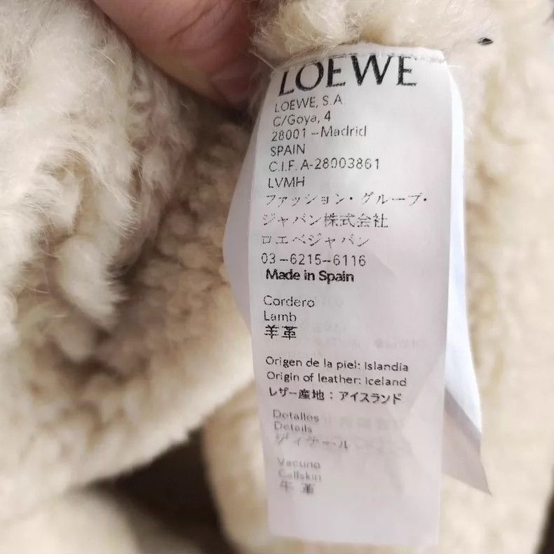 Loewe Loewe Kaspi beige apricot collar imitation fur integrated Size M / US 6-8 / IT 42-44 - 4 Thumbnail