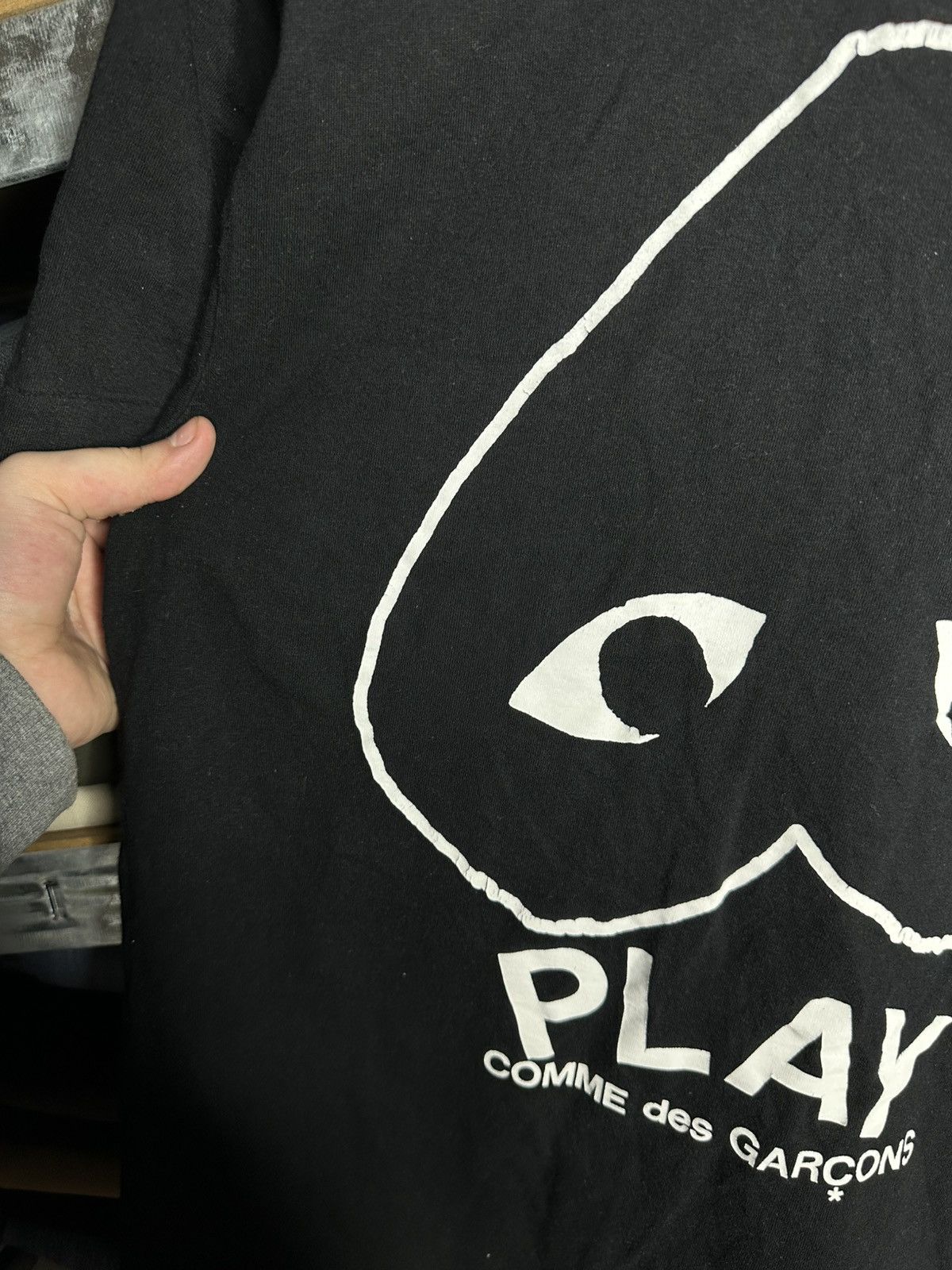 Comme des Garcons PLAY Comme des Garcons PLAY Heart Logo Japan T-Shirt Mens Size L Size US L / EU 52-54 / 3 - 12 Thumbnail