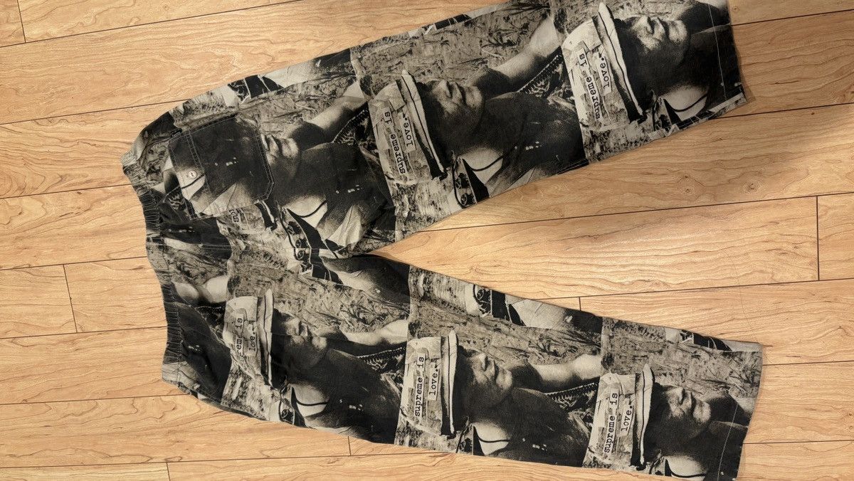 Supreme Supreme Is Love Pants Size US 34 / EU 50 - 2 Thumbnail