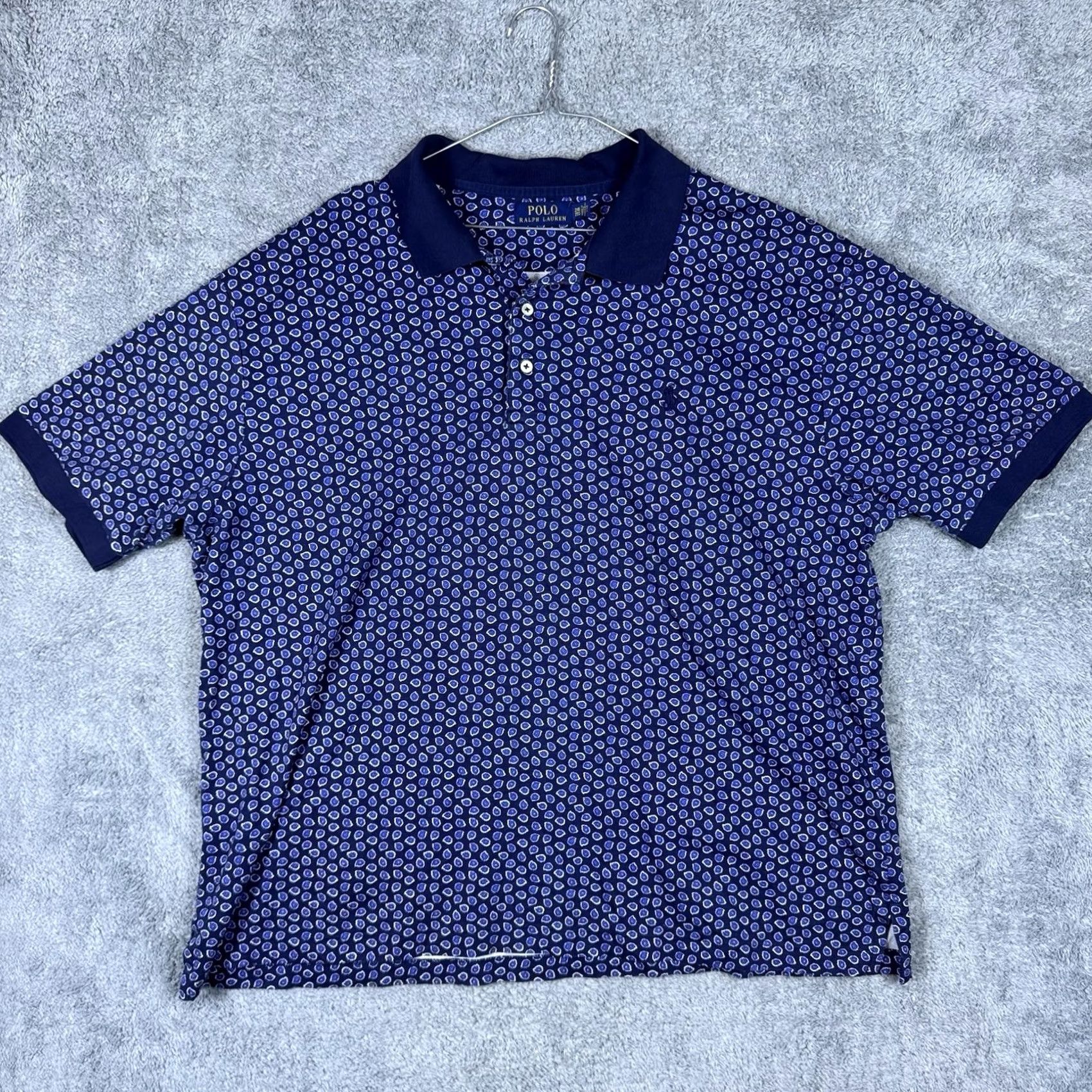 Polo Ralph Lauren Polo Ralph Lauren Shirt Mens 2XB Big Polo Geometric Floral All Over Print Preppy Size US XXL / EU 58 / 5 - 5 Thumbnail