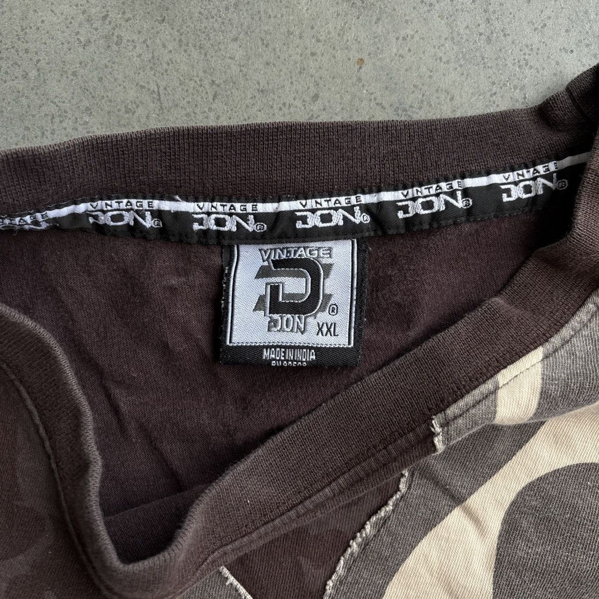 Affliction × Paul Frank × Vintage Vintage Brown XXXL Baggy Don Skull Stitch Ultra Wide Fit Size US XXL / EU 58 / 5 - 4 Thumbnail