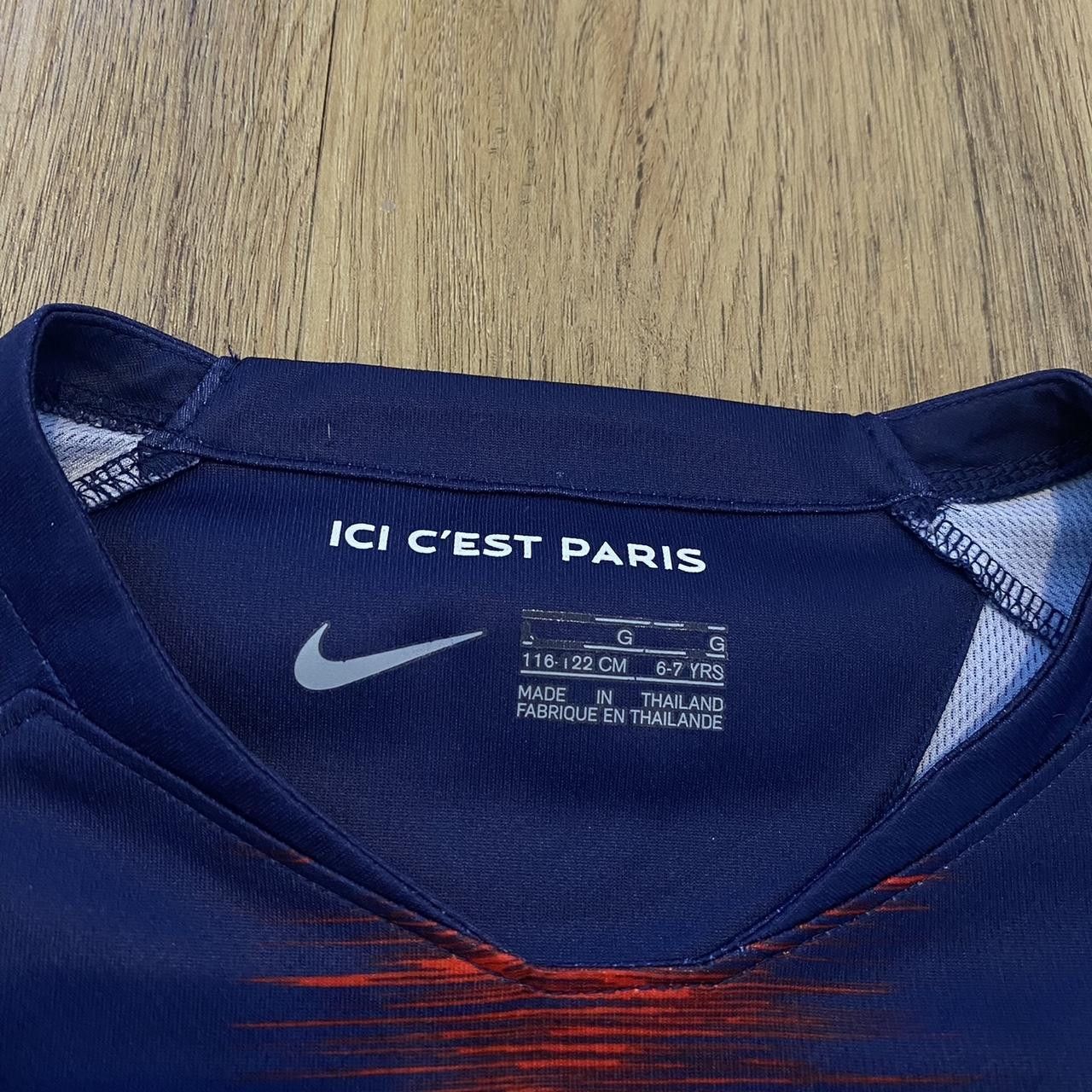 Nike 2018-19 Paris Saint Germain Psg Nike Shirt and Shorts Size US XXS / EU 40 - 5 Thumbnail