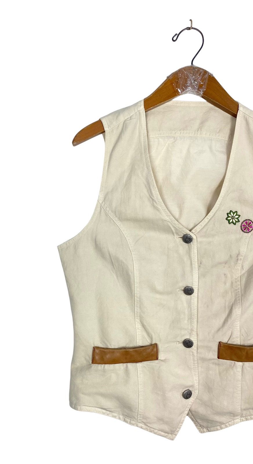 Vintage Rare‼️ Vintage Luis Trenker Waistcoat Made in Italy Size S / US 4 / IT 40 - 2 Thumbnail