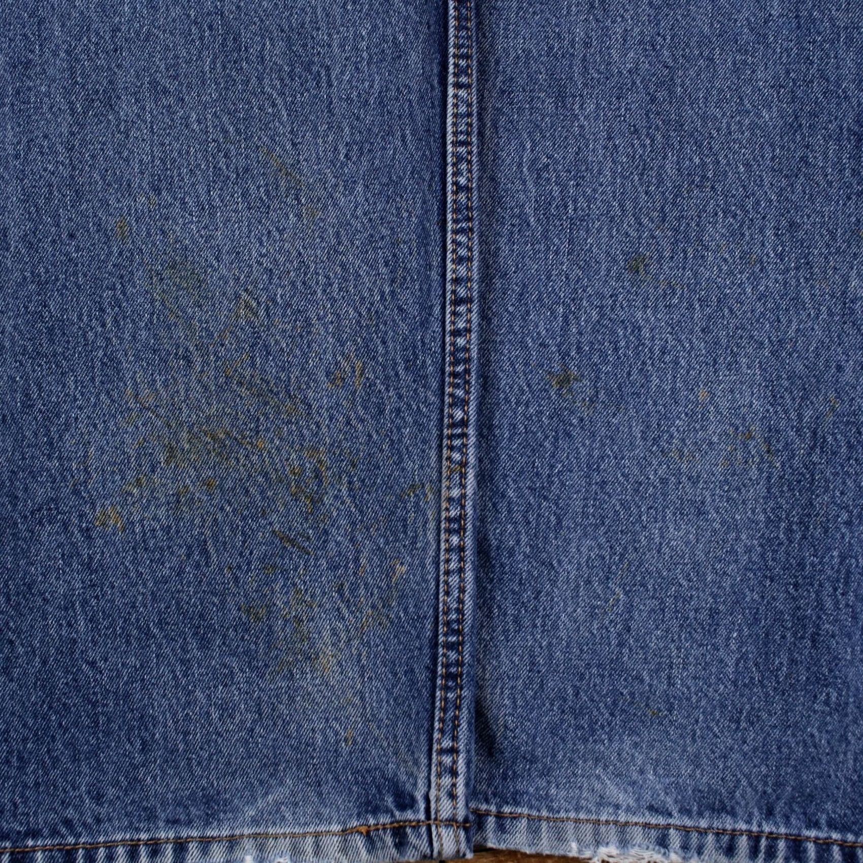 Denime VINTAGE Levis 501 Jeans 36x32 Blue Regular Straight Button Denim Medium Stonewash 90s USA Mens Size US 36 / EU 52 - 7 Thumbnail