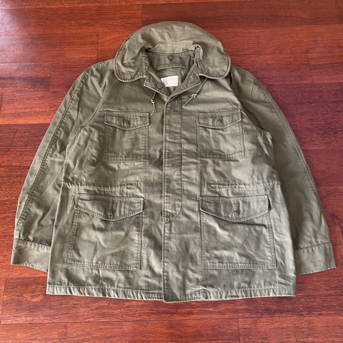 Vintage ⚡️QUICK SHIP⚡️ Vintage Launder 60’s USAF Military Field Jacket Size US L / EU 52-54 / 3 - 1 Thumbnail
