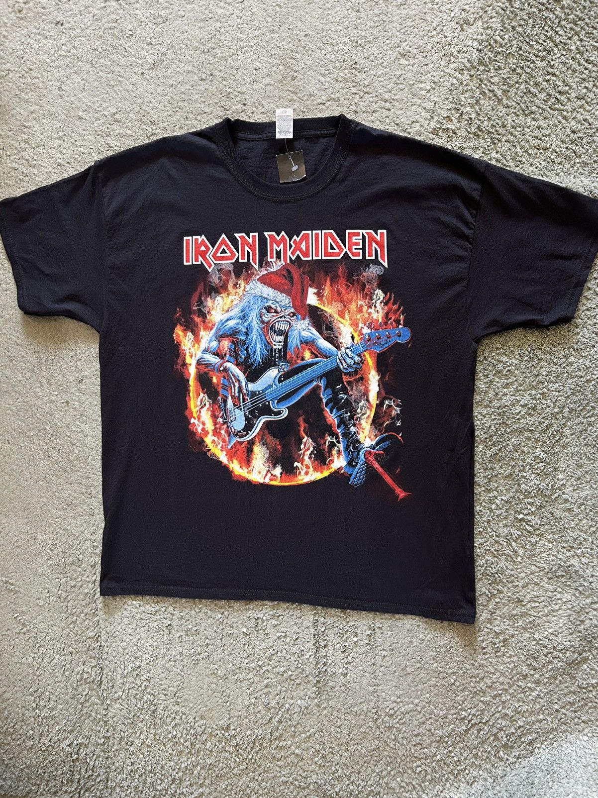 Band Tees NWT! Iron Maiden 2023 y2k Black New Tee Size US XL / EU 56 / 4 - 1 Thumbnail