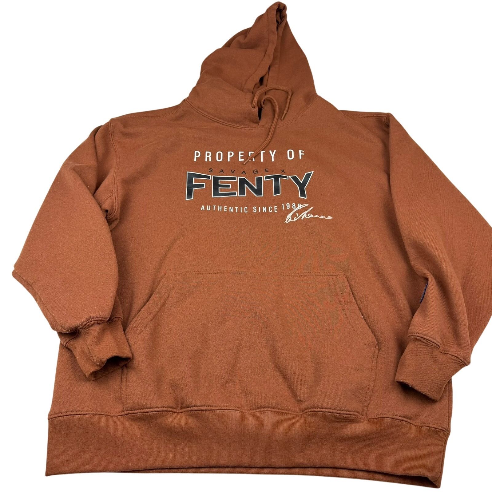 Fenty Savage X Fenty LVII Super Bowl Hoodie Brown Oversized Size XL / US 12-14 / IT 48-50 - 1 Thumbnail