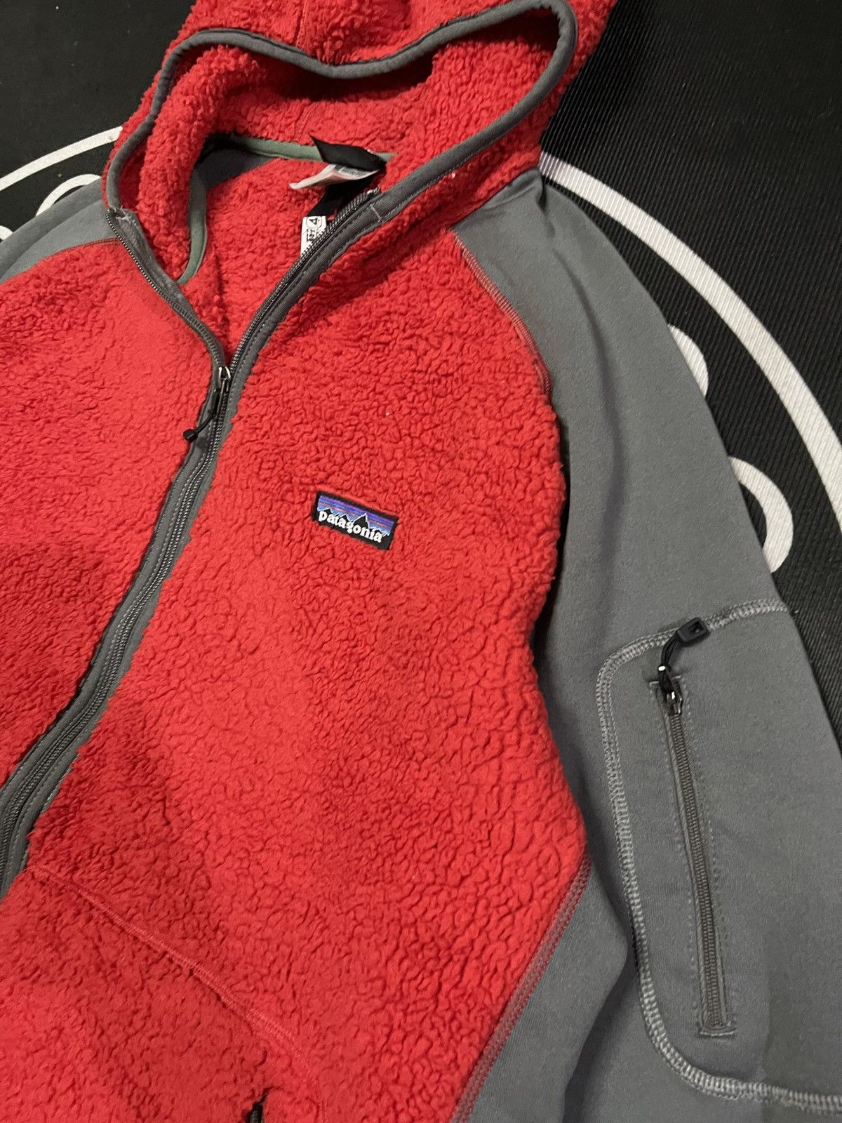 Patagonia Polartec Patagonia Hybrid Sherpa Fleece Hooded Jacket Size US L / EU 52-54 / 3 - 10 Thumbnail