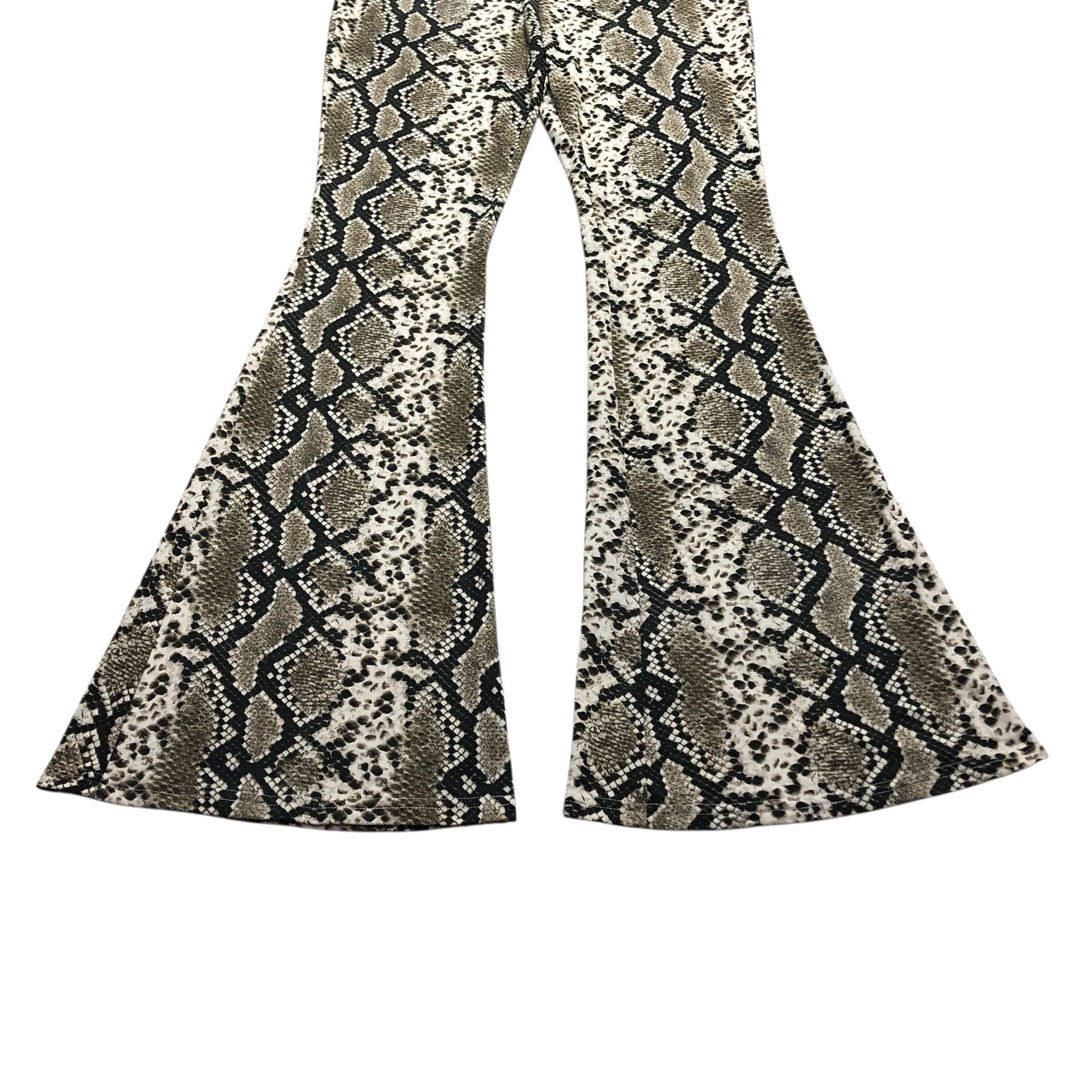 Japanese Brand Flare Snake Pattern style Roberto Cavalli Stretchy by Egoist Size US 28 / EU 44 - 2 Thumbnail
