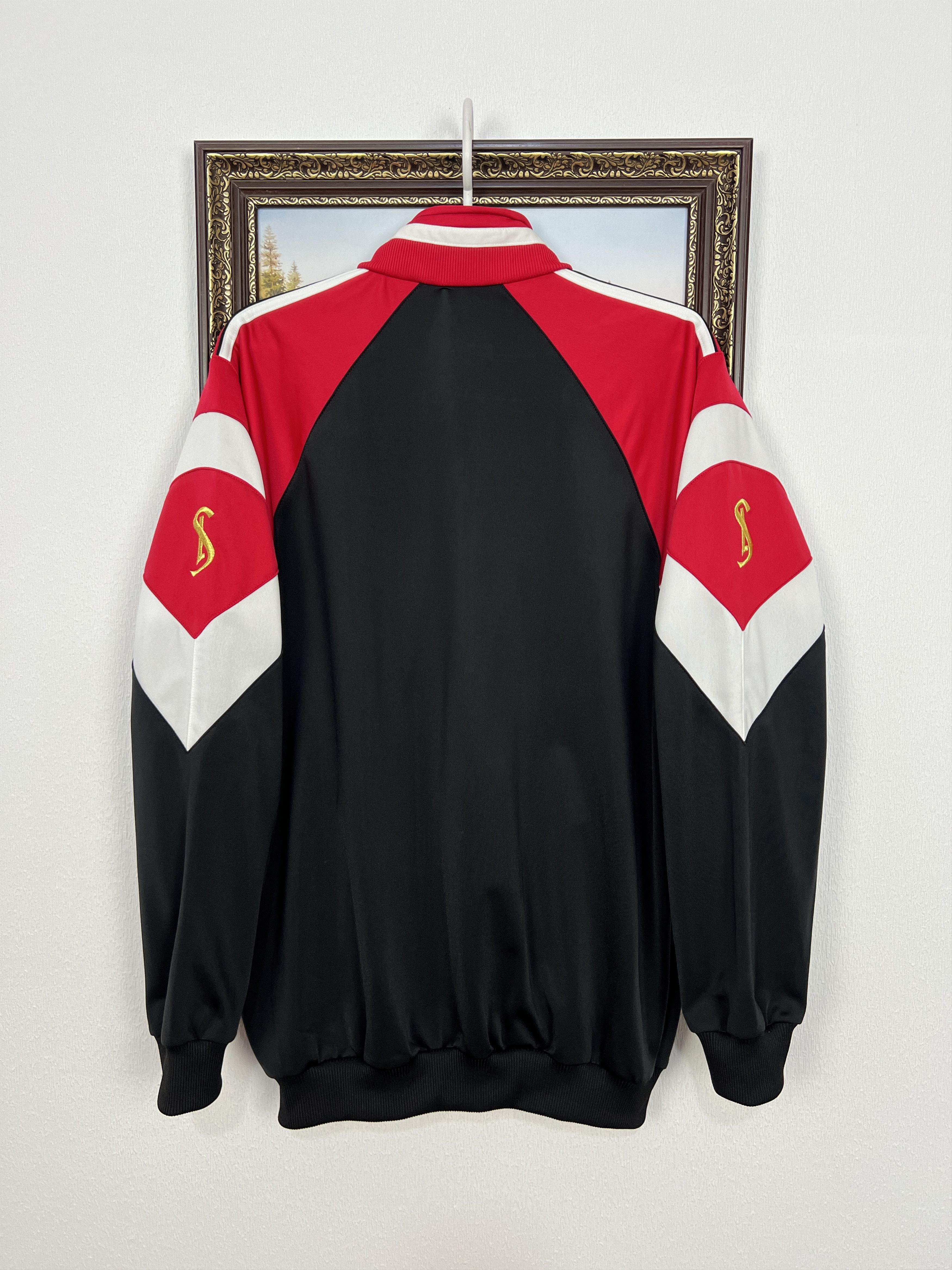 Adidas Vintage 90's Adidas Standard Liege Football Jacket Soccer Size US M / EU 48-50 / 2 - 10 Thumbnail