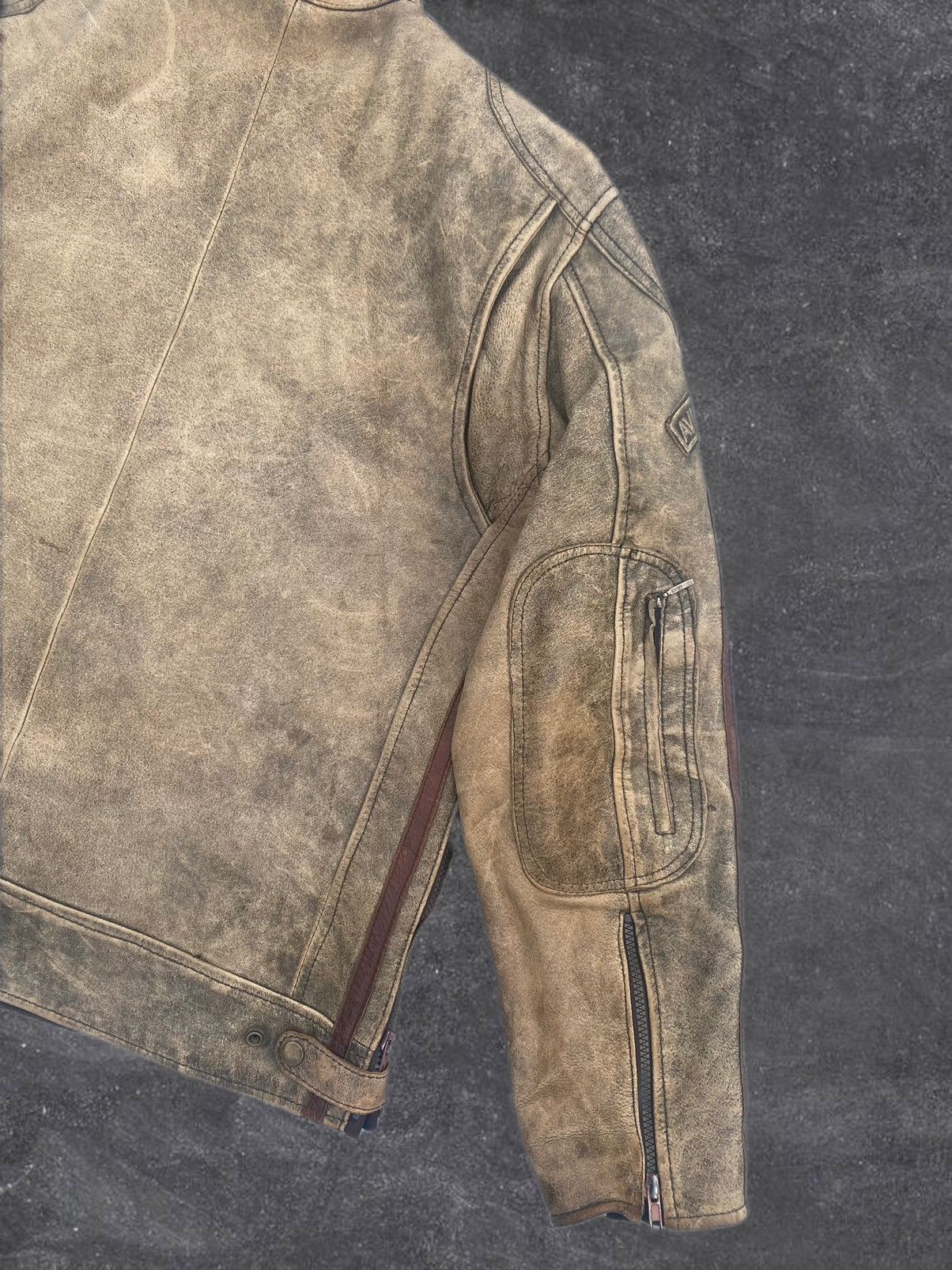 Vintage Vintage Y2K leather racing jacket MOTO Aviatrix Size US L / EU 52-54 / 3 - 10 Thumbnail