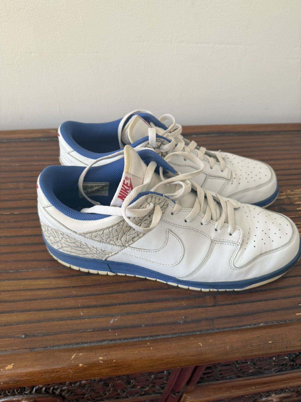 Nike Nike Dunk Jordan pack True Blue Size US 12 / EU 45 - 4 Thumbnail