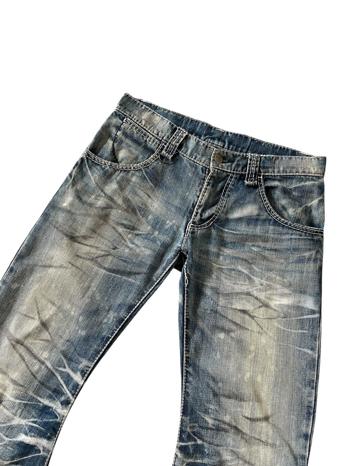 BUFFALO BOBS Buffalo Bobs Claw Mark Flare Denim Size US 32 / EU 48 - 3 Thumbnail