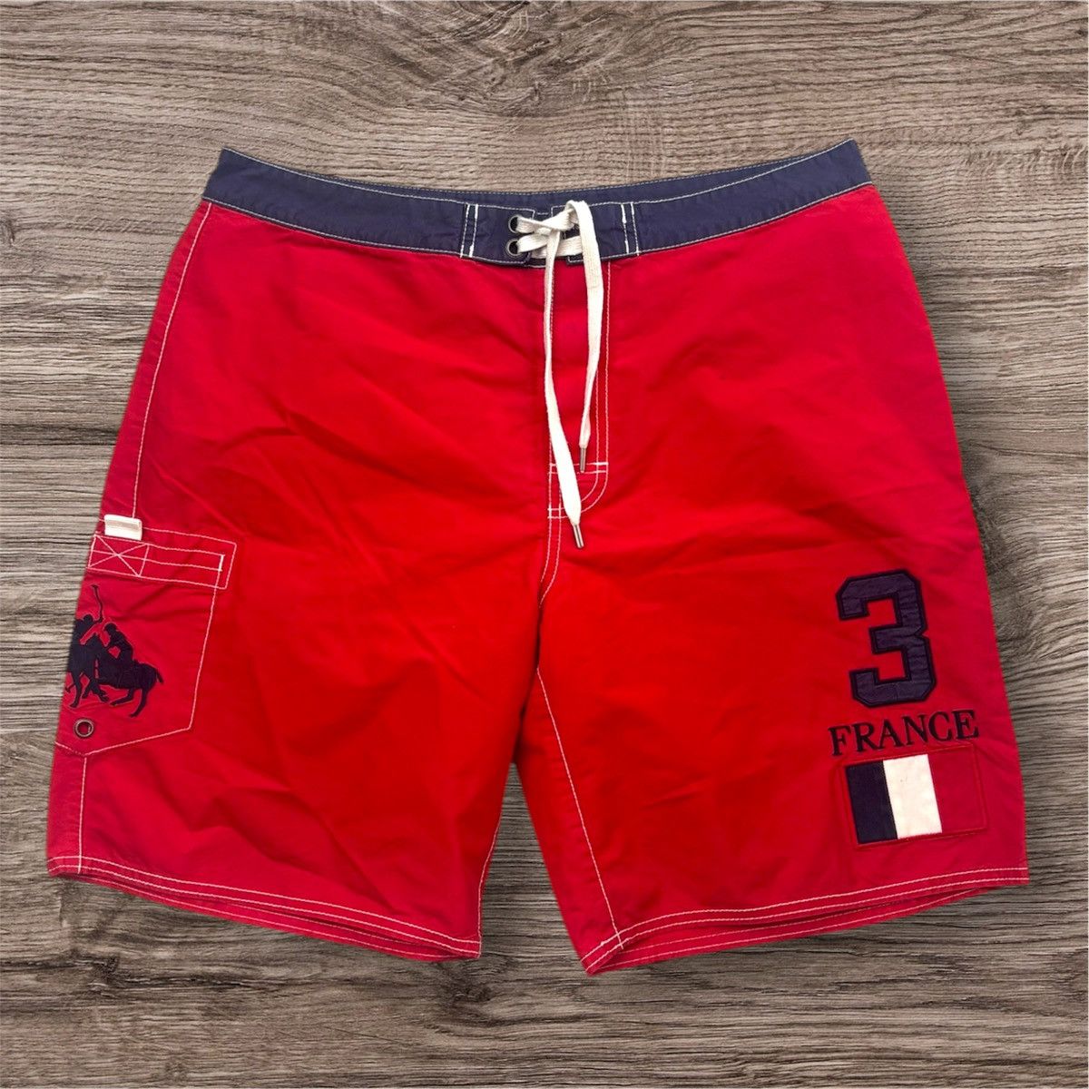 Vintage 90’s Polo Ralph Lauren France Boardshorts