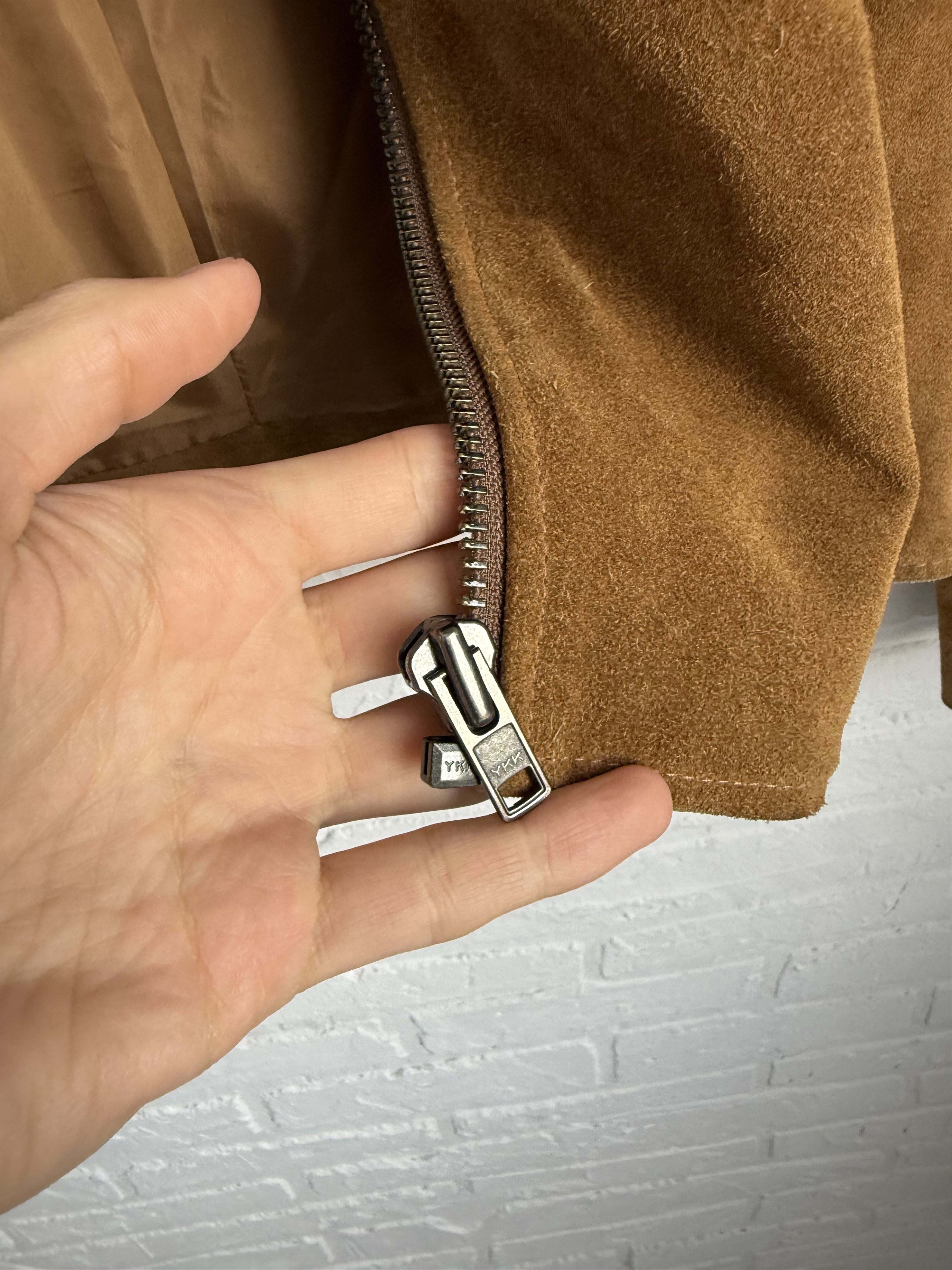 AW16 Samsoe & Samsoe Kos suede leather jacket