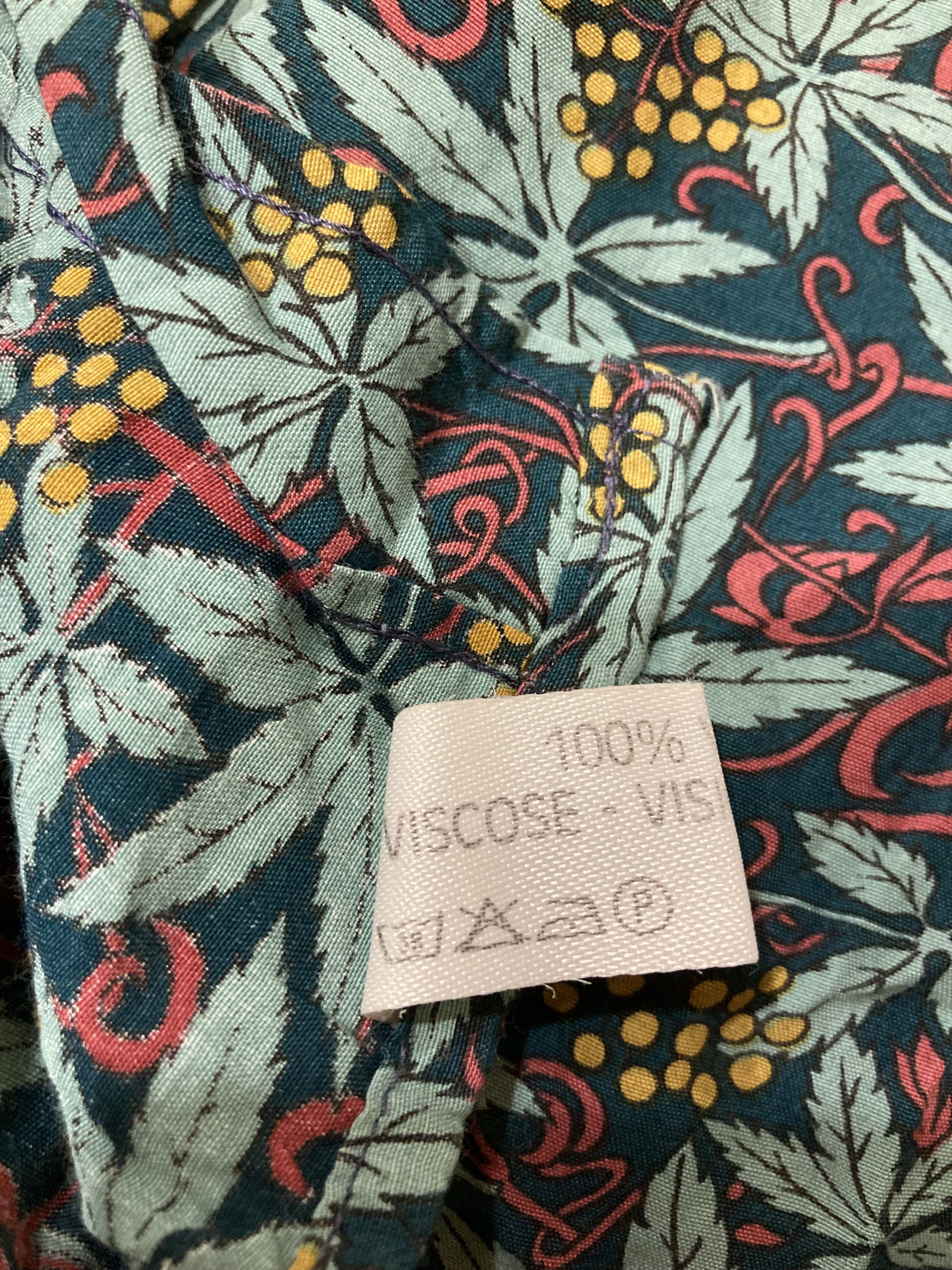 Missoni Vintage Missoni By Example Wild Grapes Hawaiian Shirt Size US L / EU 52-54 / 3 - 4 Thumbnail
