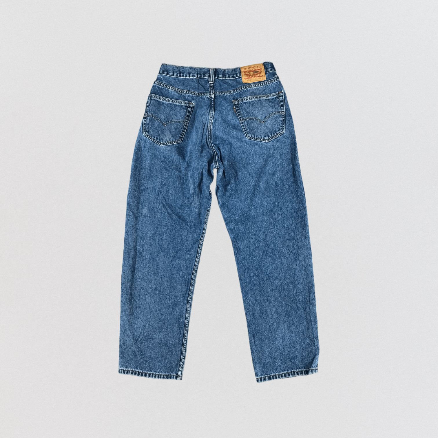 Levi's × Vintage Vintage Blue Wash Levis 550 Jeans-JM3160 Size US 33 - 2 Thumbnail