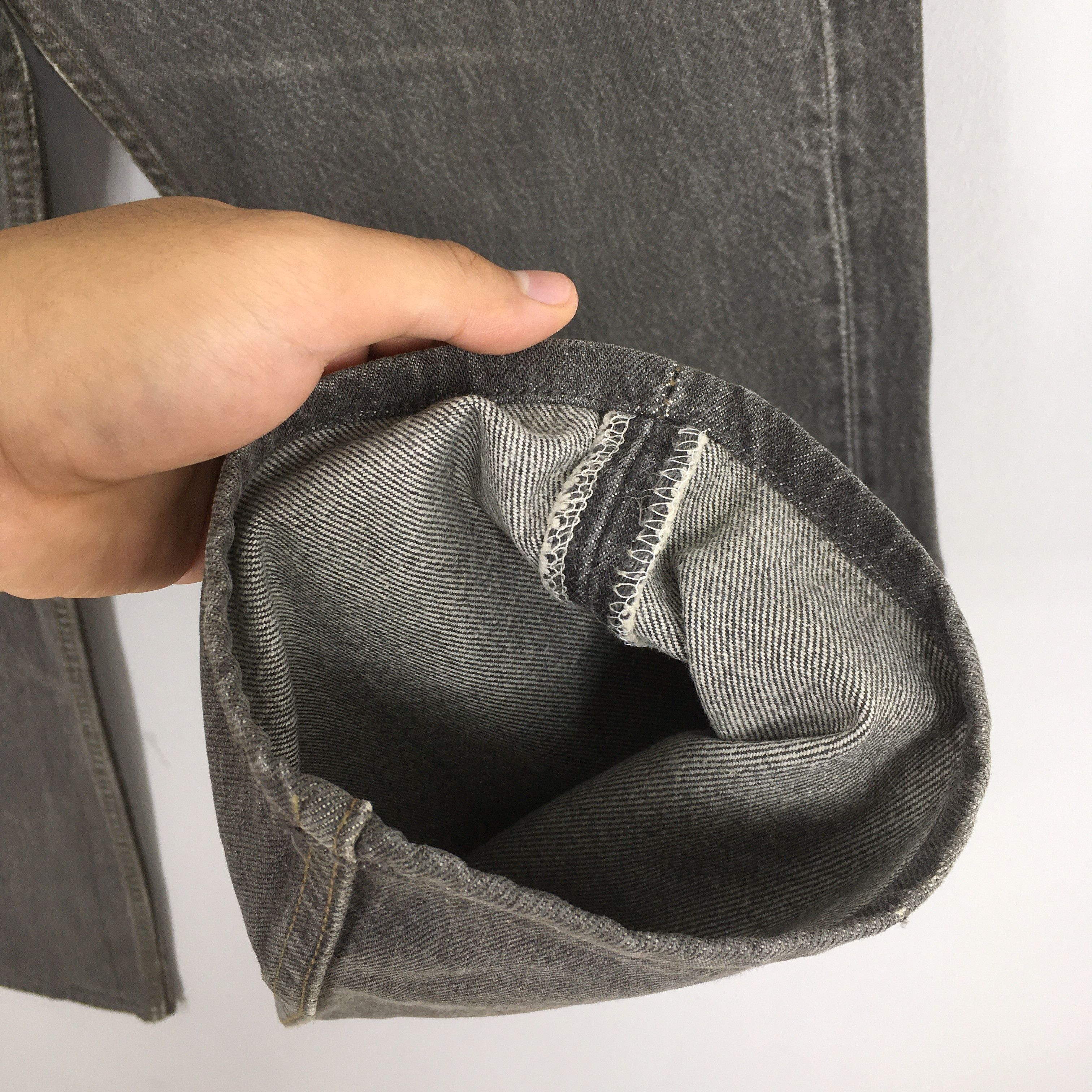 Levi's Size 29x29.5 Vintage 80s Levi's 501 Black Jeans S518 Size US 29 - 5 Thumbnail