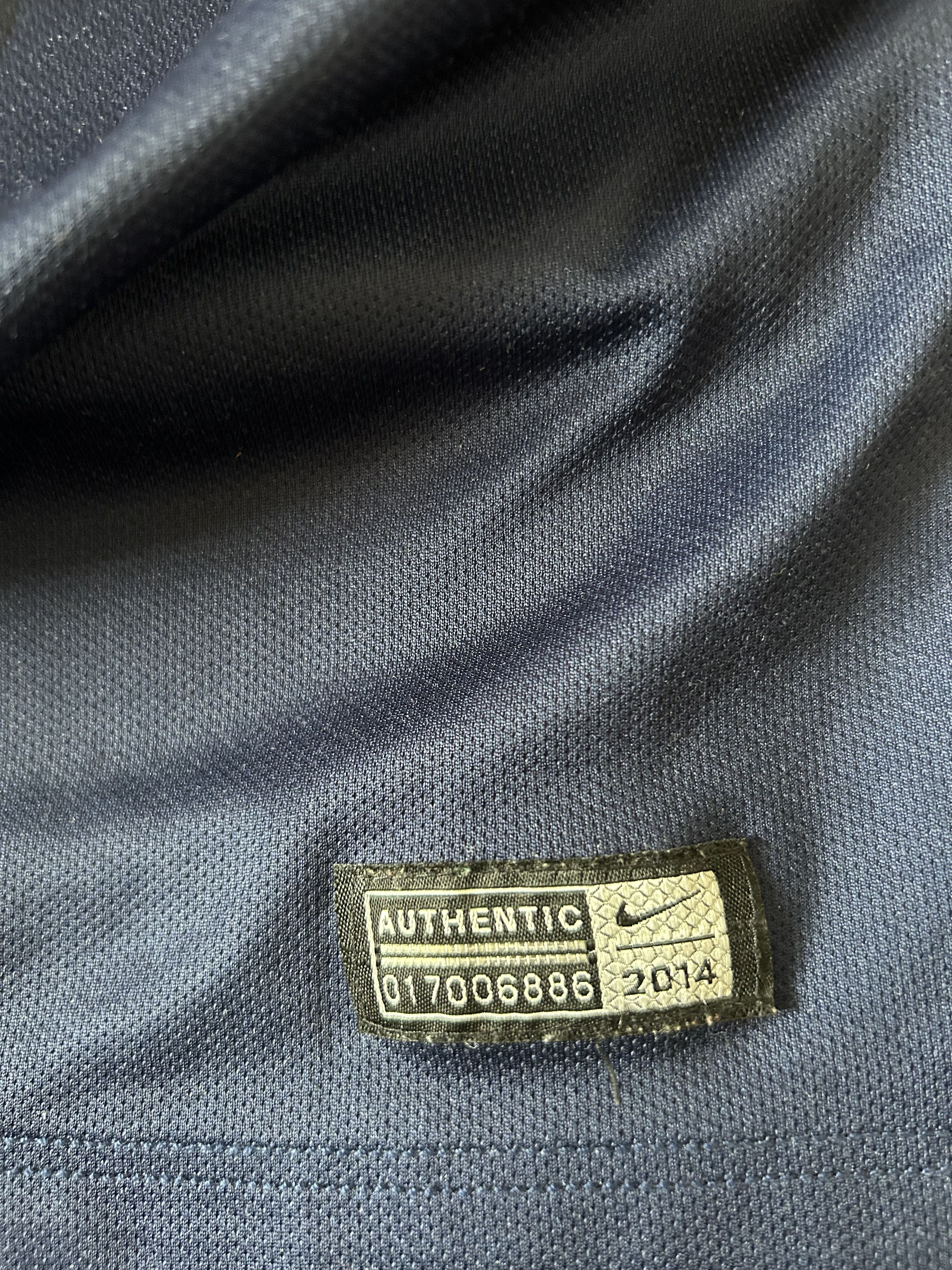 Nike Paris Saint Germain #32 DAVID LUIZ Nike - 2014/2015 147-158 Size US XXS / EU 40 - 8 Thumbnail