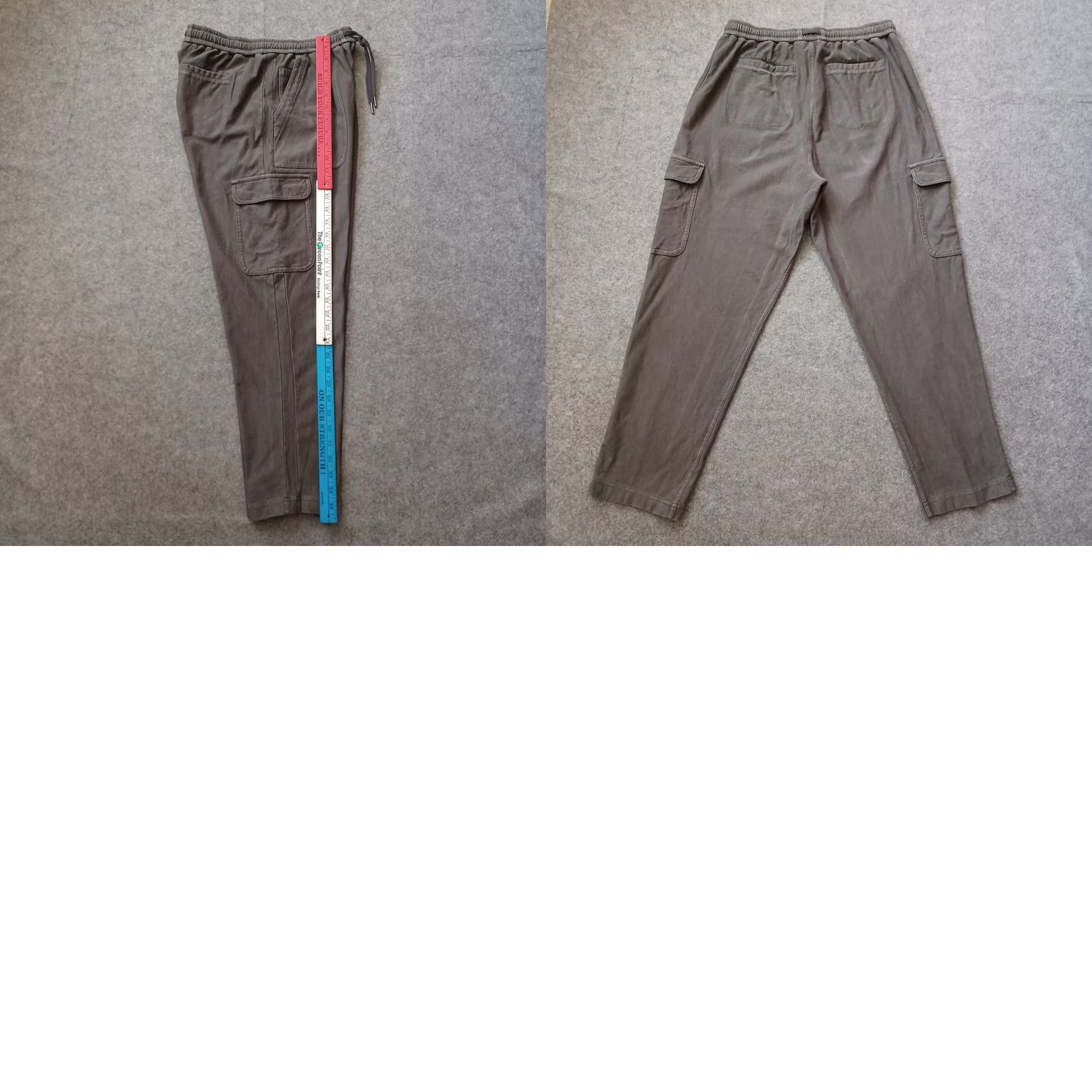 Athleta Athleta Farallon Cargo Crop Pants Womens 6 Olive Green Drawstring Pockets Cropped Activewear Size 28" / US 6 / IT 42 - 10 Thumbnail