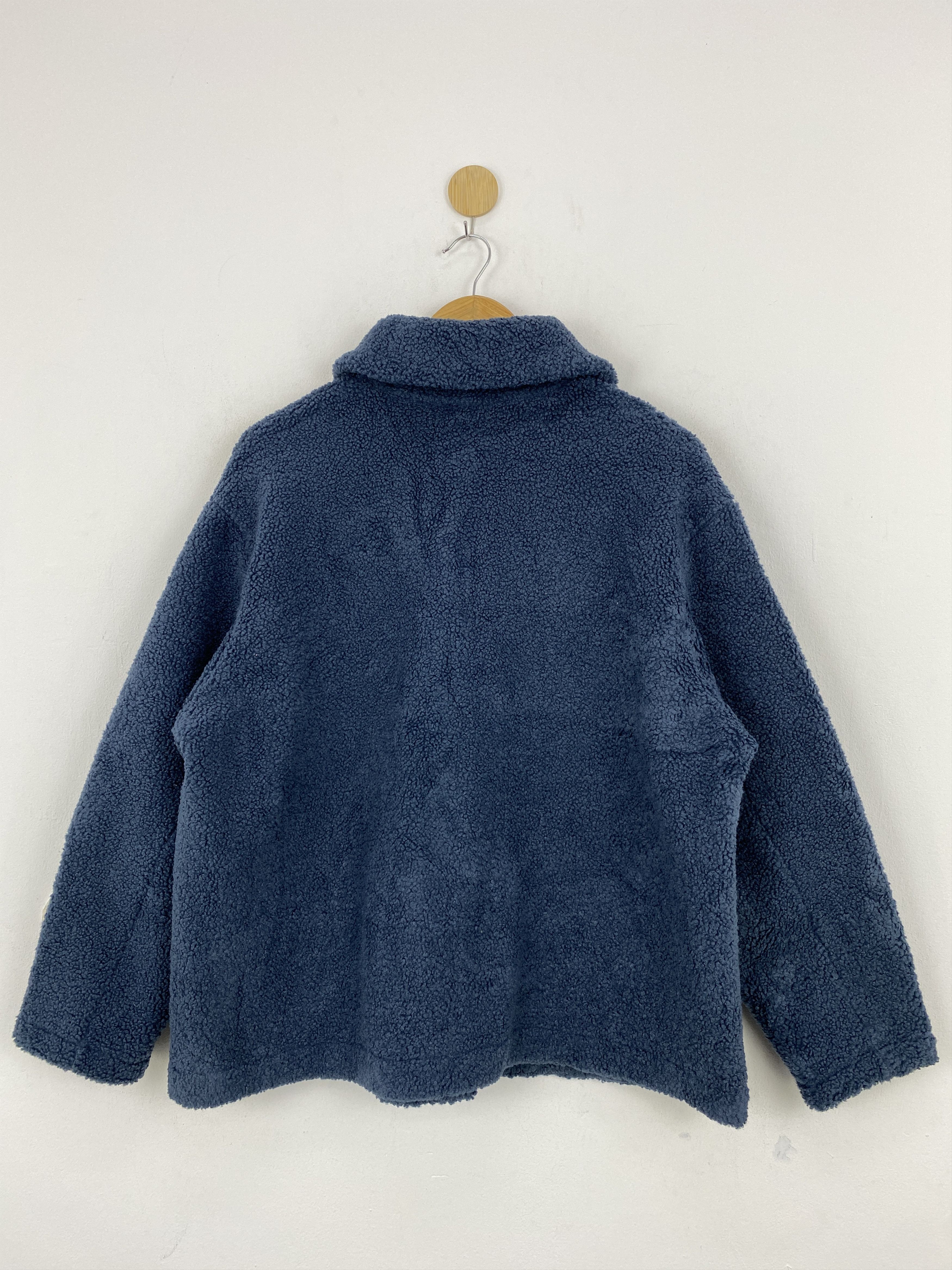 Japanese Brand Vintage Uniqlo Button Up Fleece Jacket JA0132 Size US XL / EU 56 / 4 - 2 Thumbnail