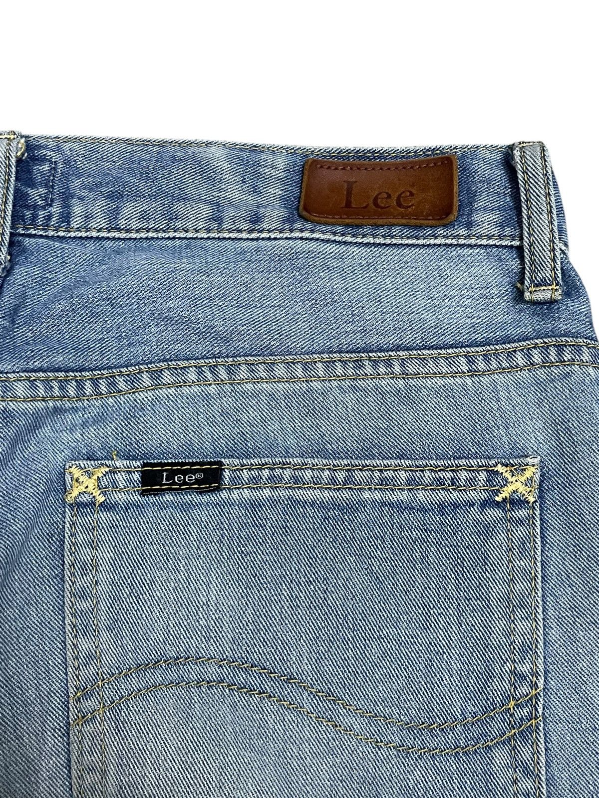 Lee Lee Rider x Elle Blue Fade Wash Ripped Jeans Limited Edition Size 31" - 10 Thumbnail