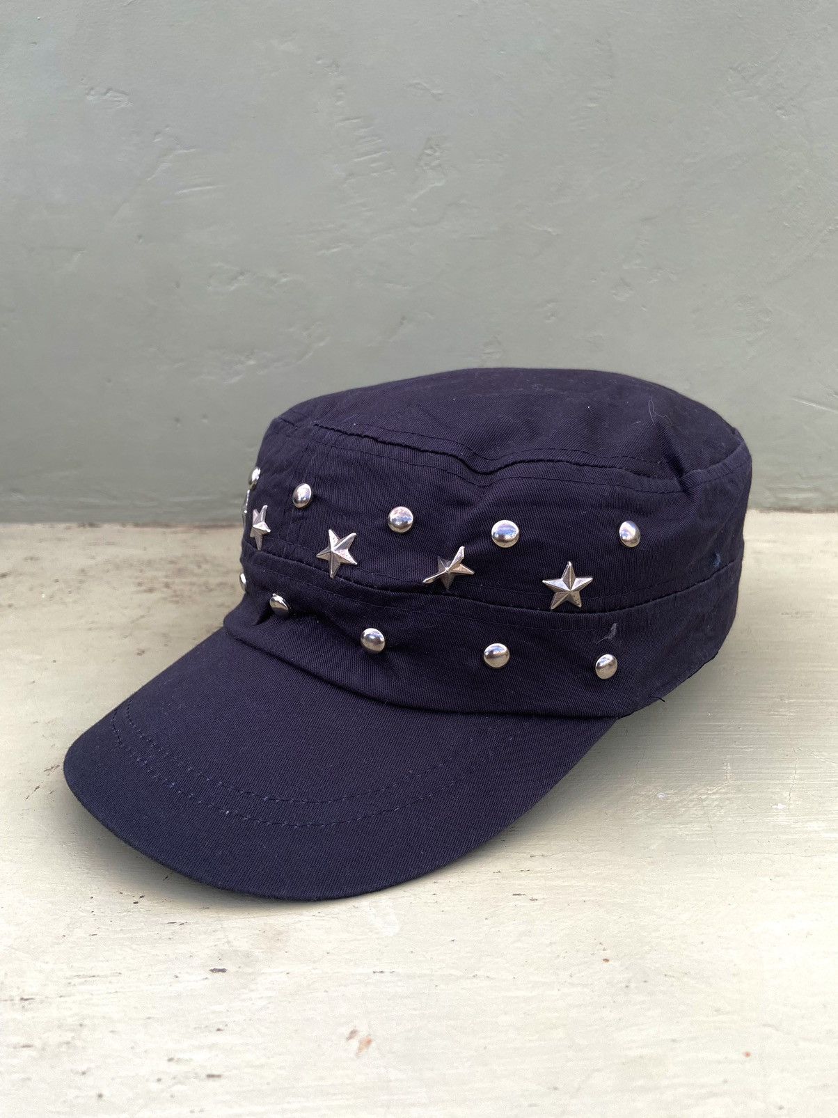 If Six Was Nine 2000s star studded patrol hat Size ONE SIZE - 1 Thumbnail