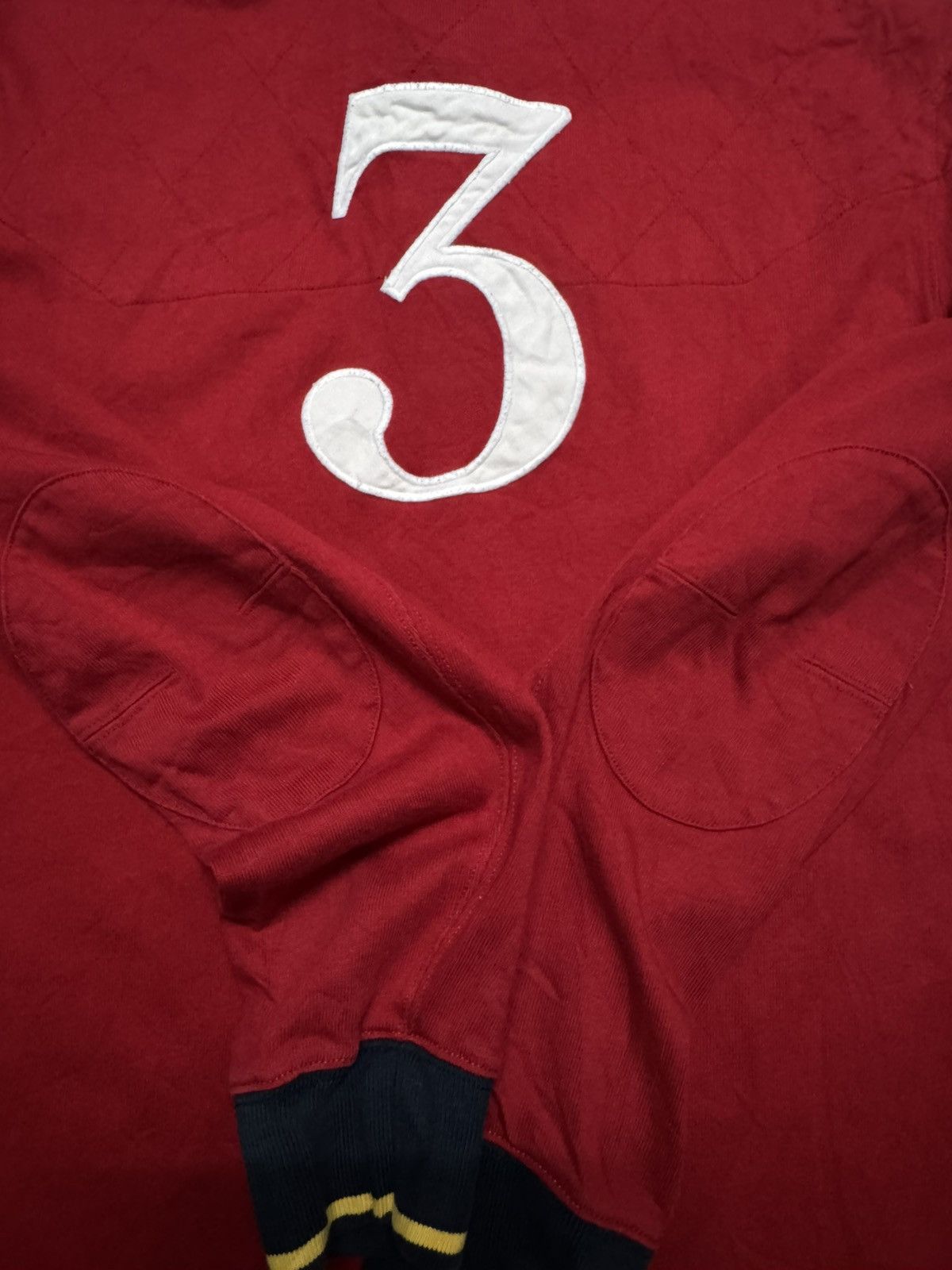 Polo Ralph Lauren VINTAGE 90's POLO RALPH LAUREN BLEECKER NEW YORK 3 POLO RED Size US XL / EU 56 / 4 - 19 Thumbnail